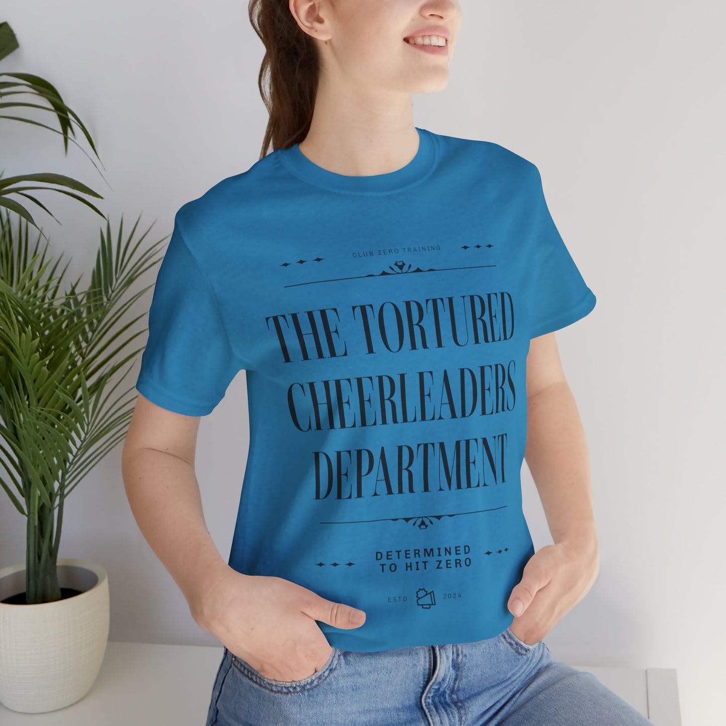 Cheer Tee - The Tortured Cheerleaders Department Cheerleading T-Shirt