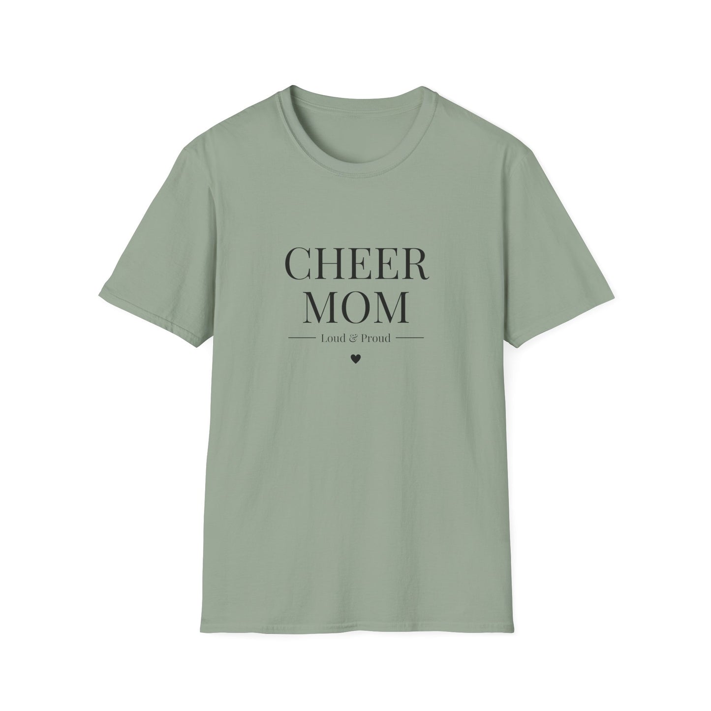 Cheer Mom Tee - Classic Cheerleading Mama T-Shirt