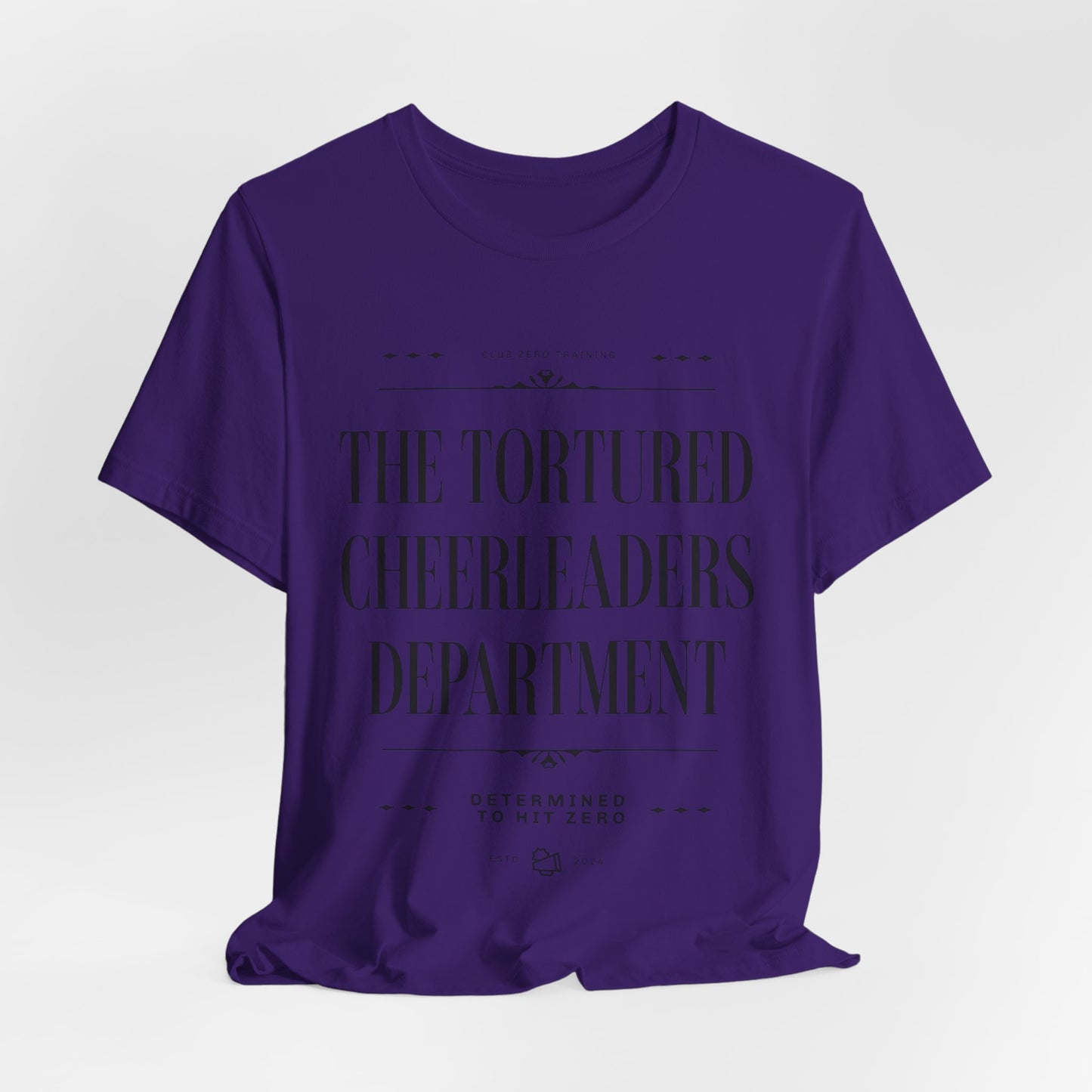 Cheer Tee - The Tortured Cheerleaders Department Cheerleading T-Shirt