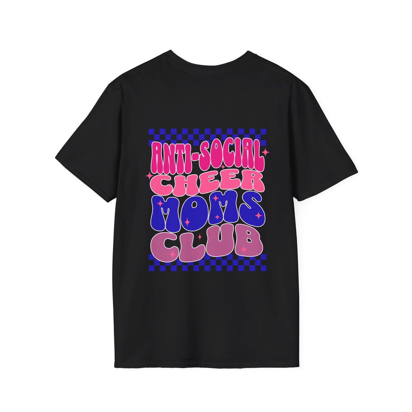 Cheer Mom Tee - Anti-Social Cheer Mom Club Women's T-Shirt