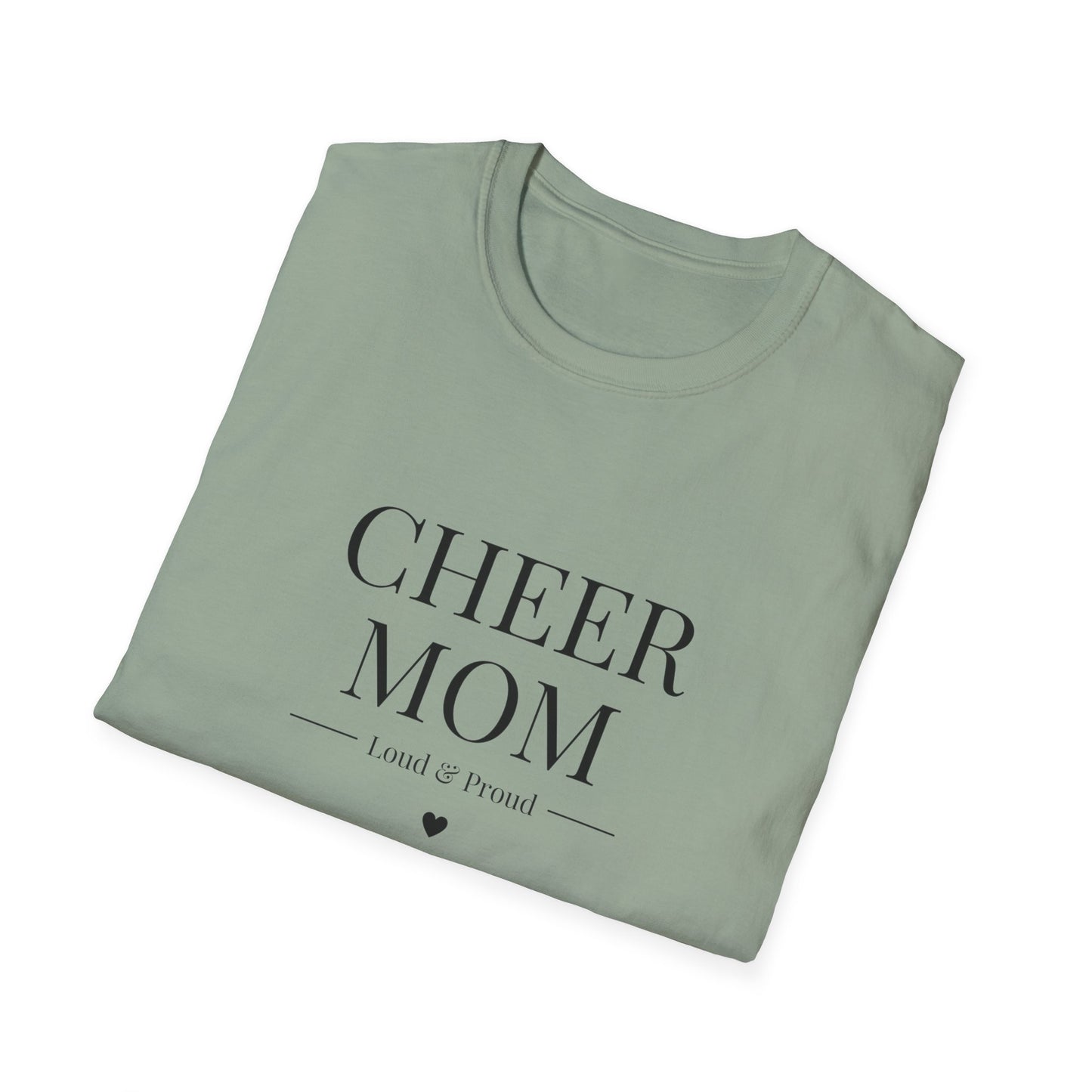 Cheer Mom Tee - Classic Cheerleading Mama T-Shirt