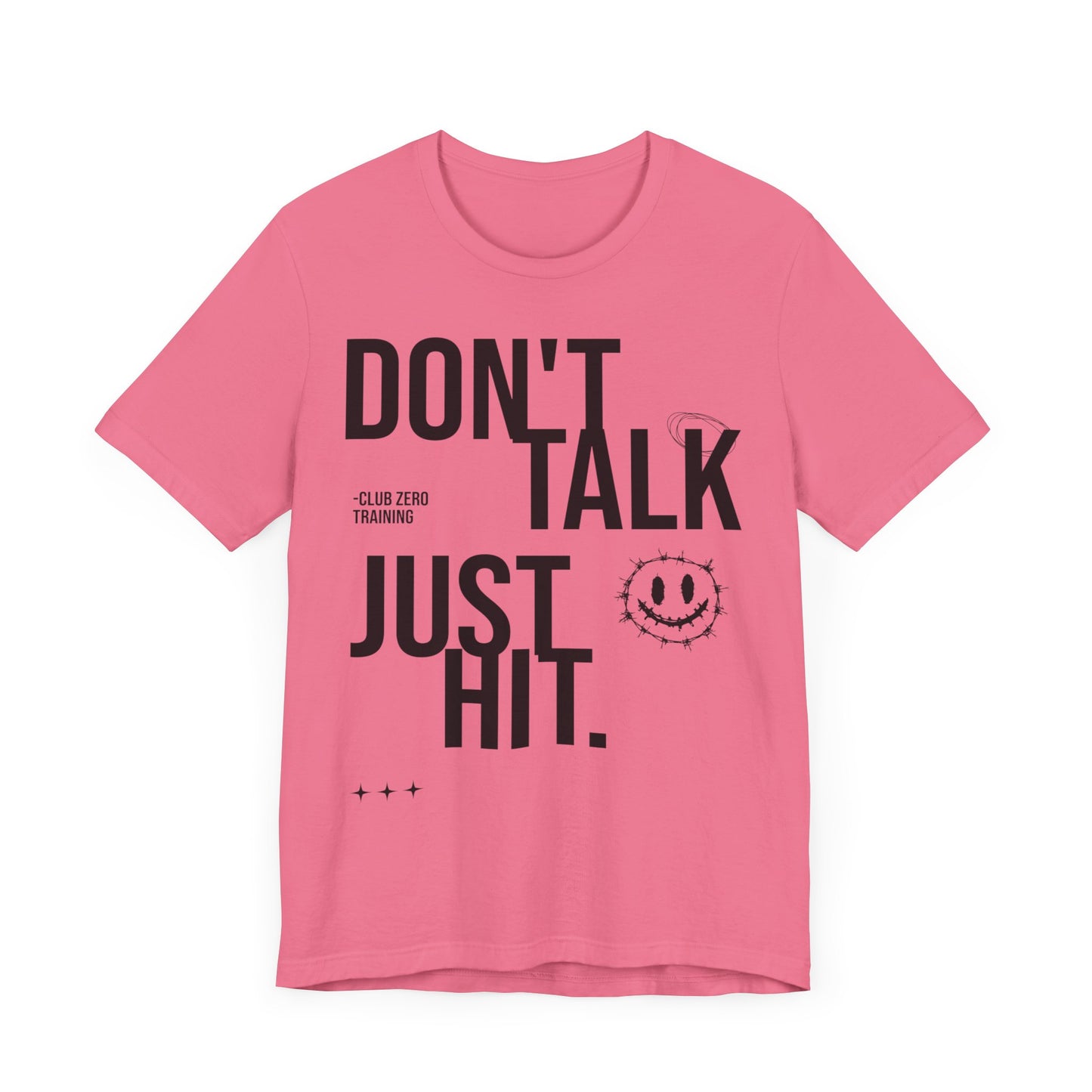 Cheer Tee - Don't Talk Just Hit Cheerleading T-Shirt