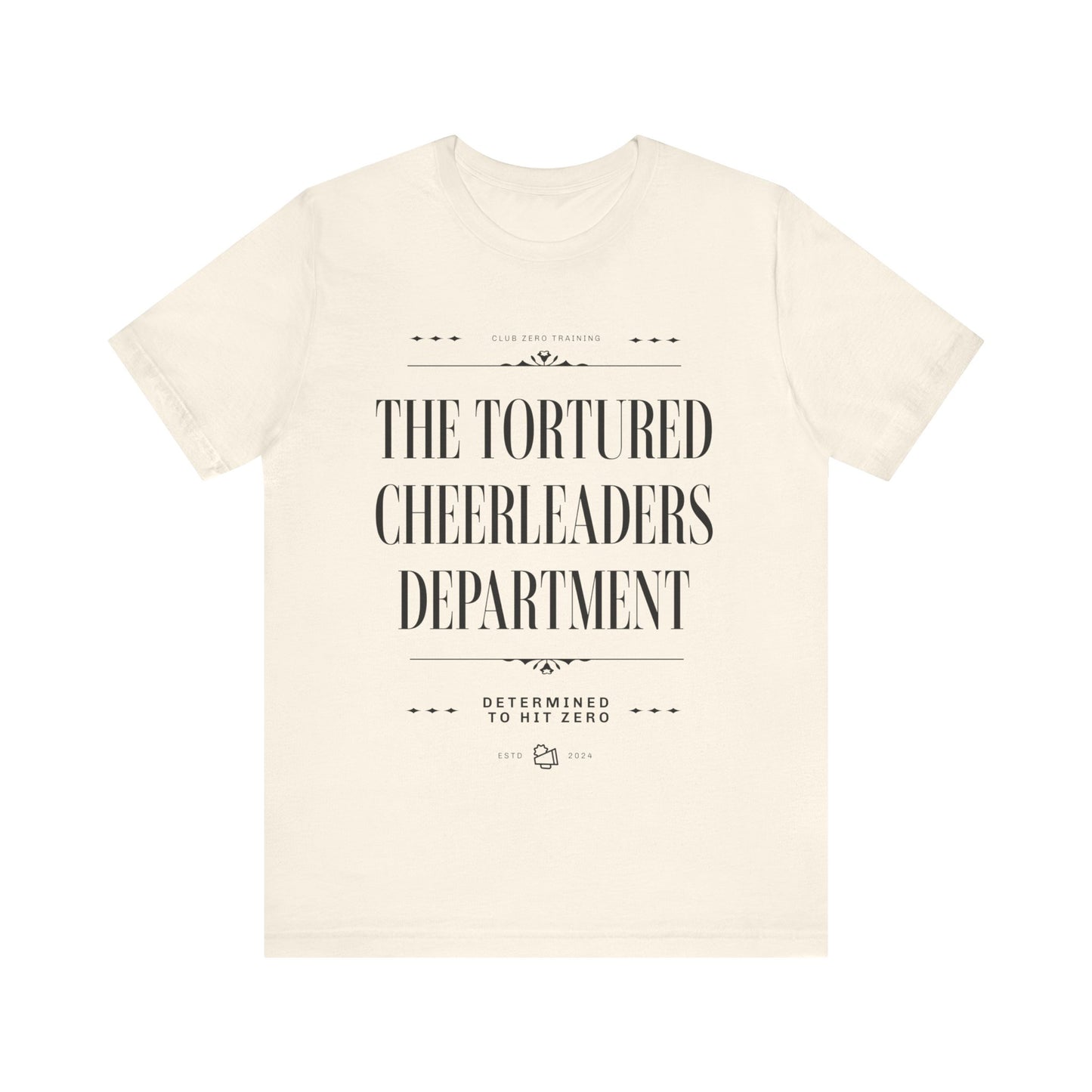 Cheer Tee - The Tortured Cheerleaders Department Cheerleading T-Shirt