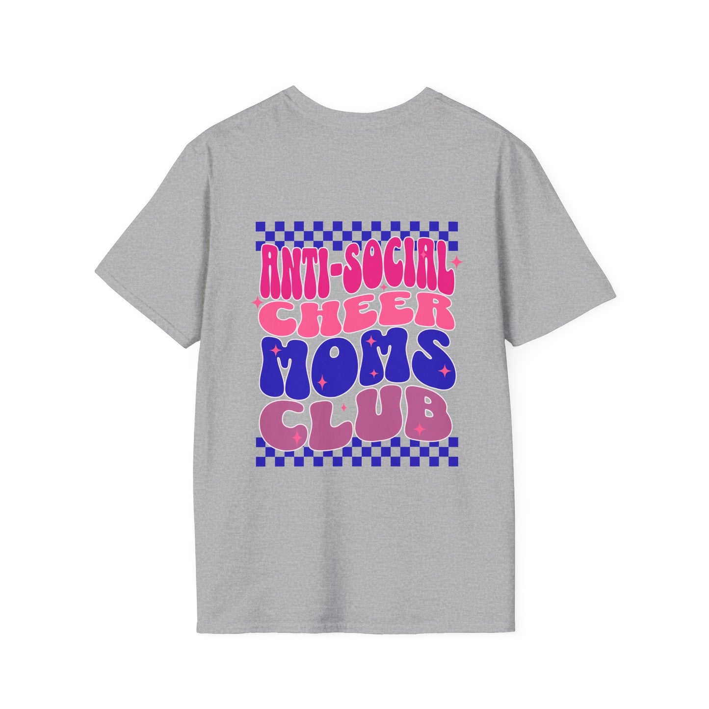 Cheer Mom Tee - Anti-Social Cheer Mom Club Women's T-Shirt