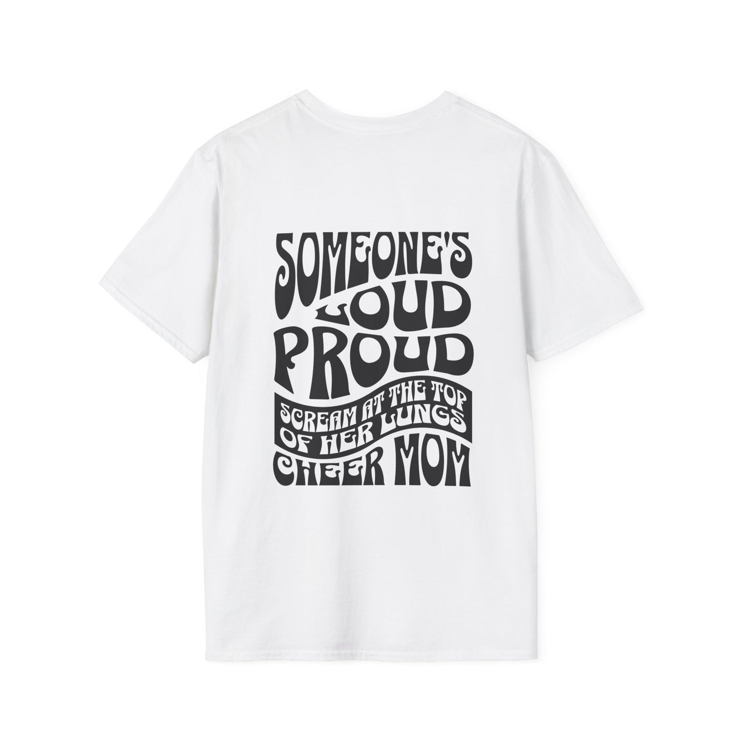 Cheer Mom Tee - Loud and Proud Cheer Mama Women's T-Shirt