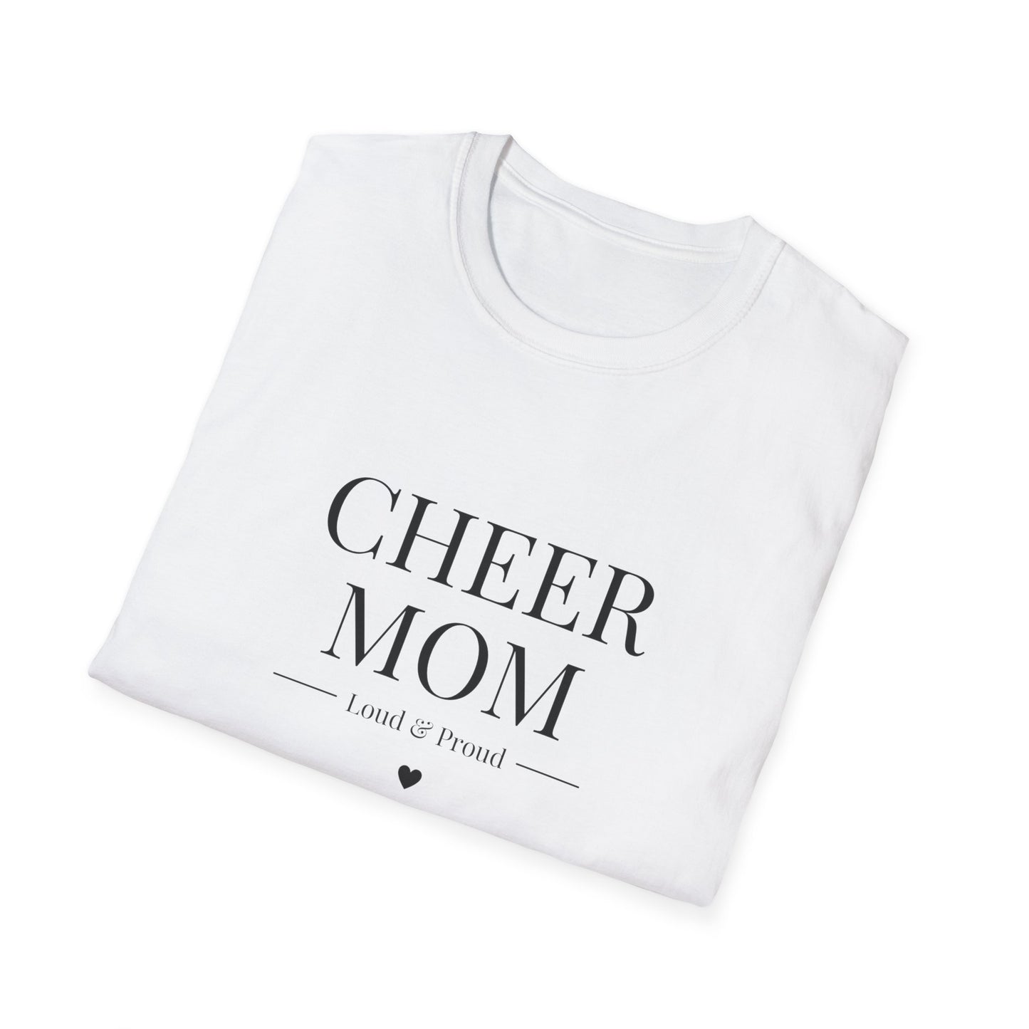Cheer Mom Tee - Classic Cheerleading Mama T-Shirt
