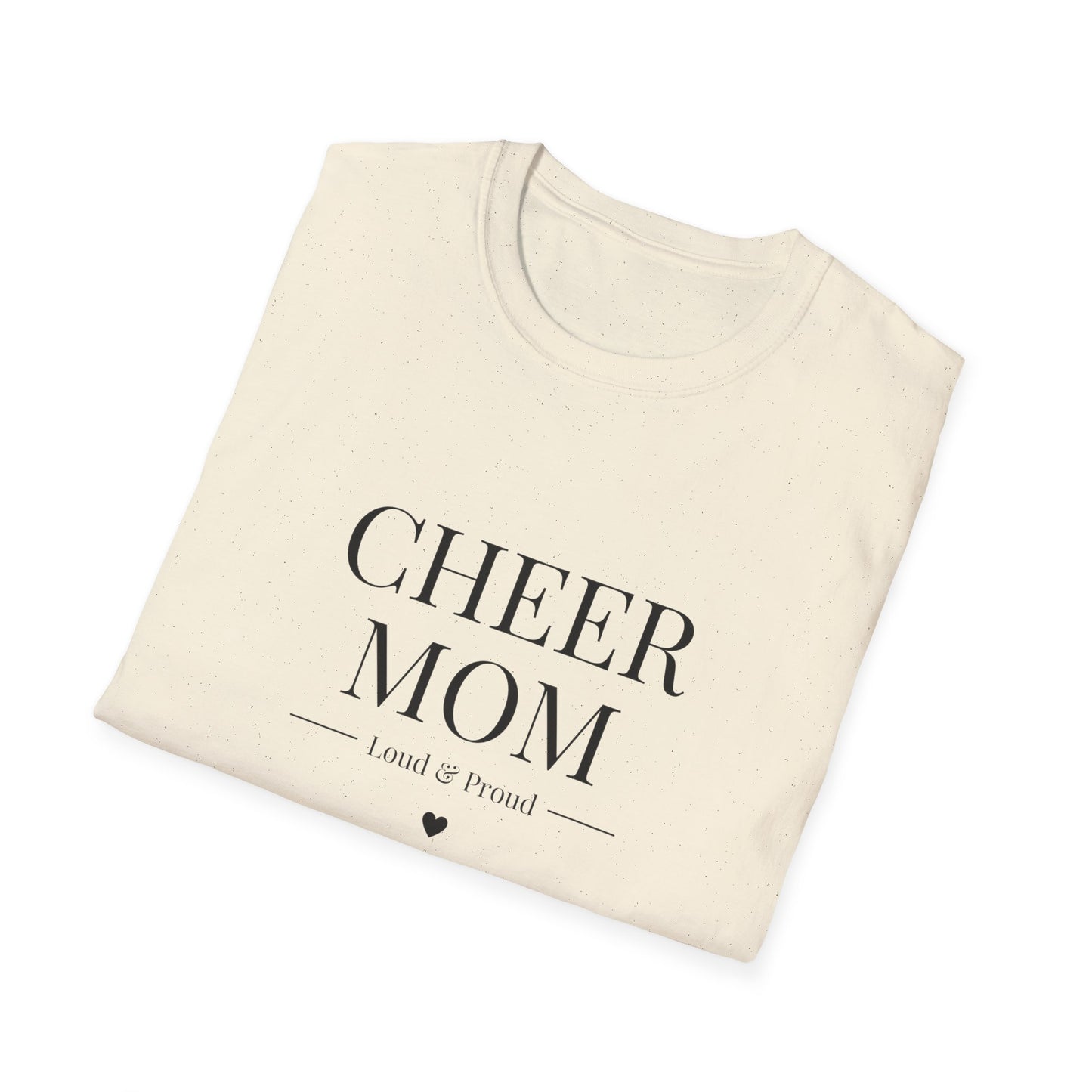 Cheer Mom Tee - Classic Cheerleading Mama T-Shirt