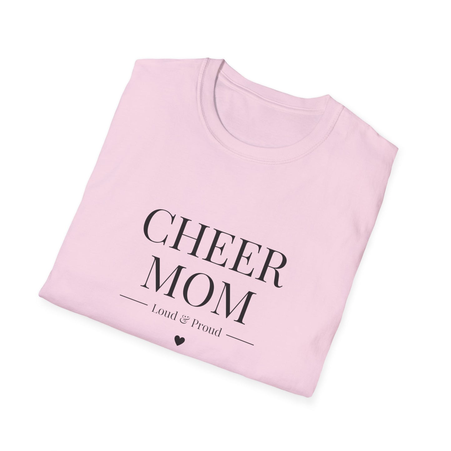 Cheer Mom Tee - Classic Cheerleading Mama T-Shirt