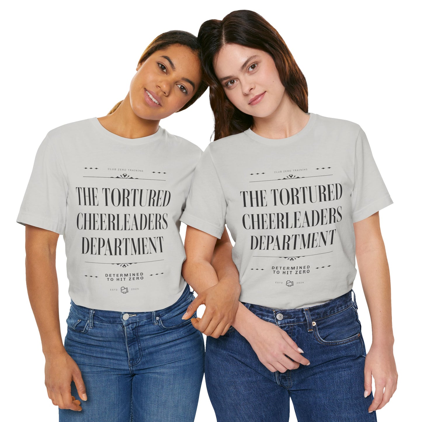 Cheer Tee - The Tortured Cheerleaders Department Cheerleading T-Shirt
