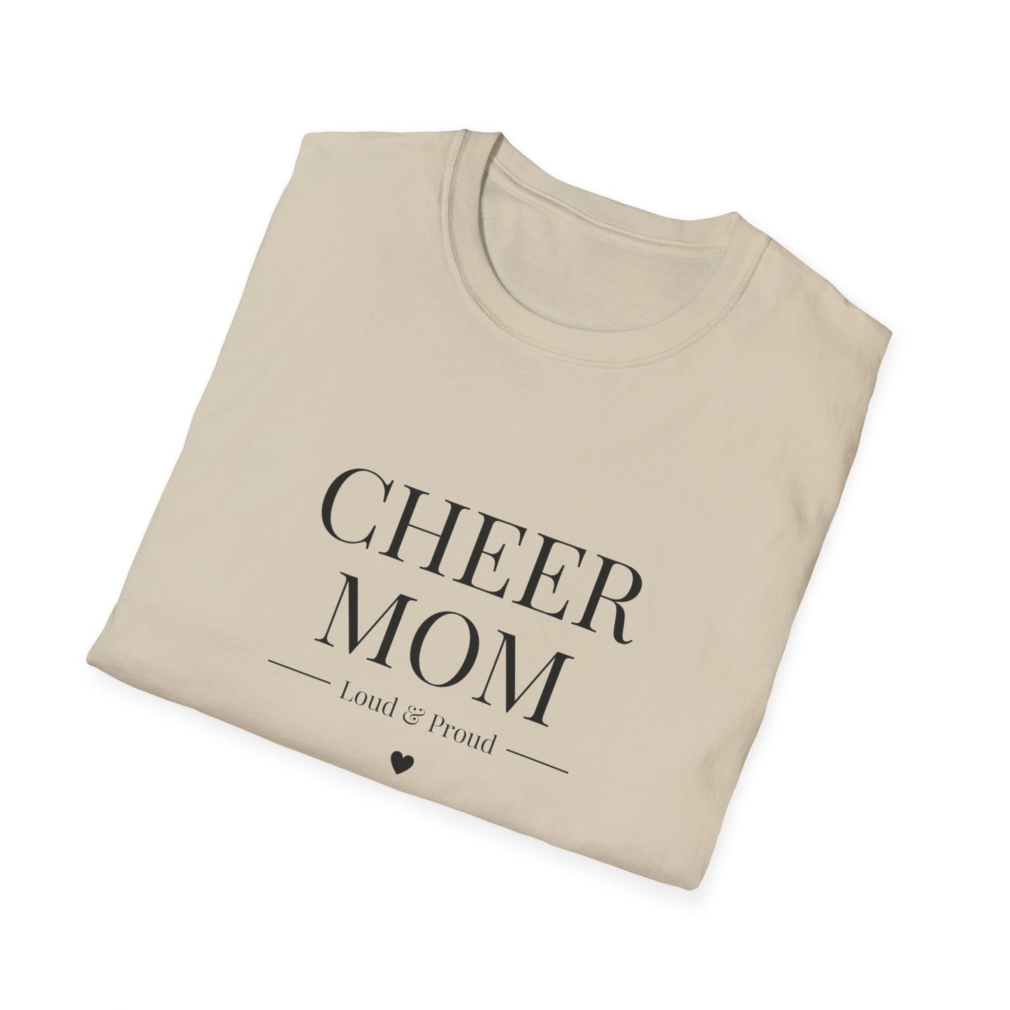 Cheer Mom Tee - Classic Cheerleading Mama T-Shirt