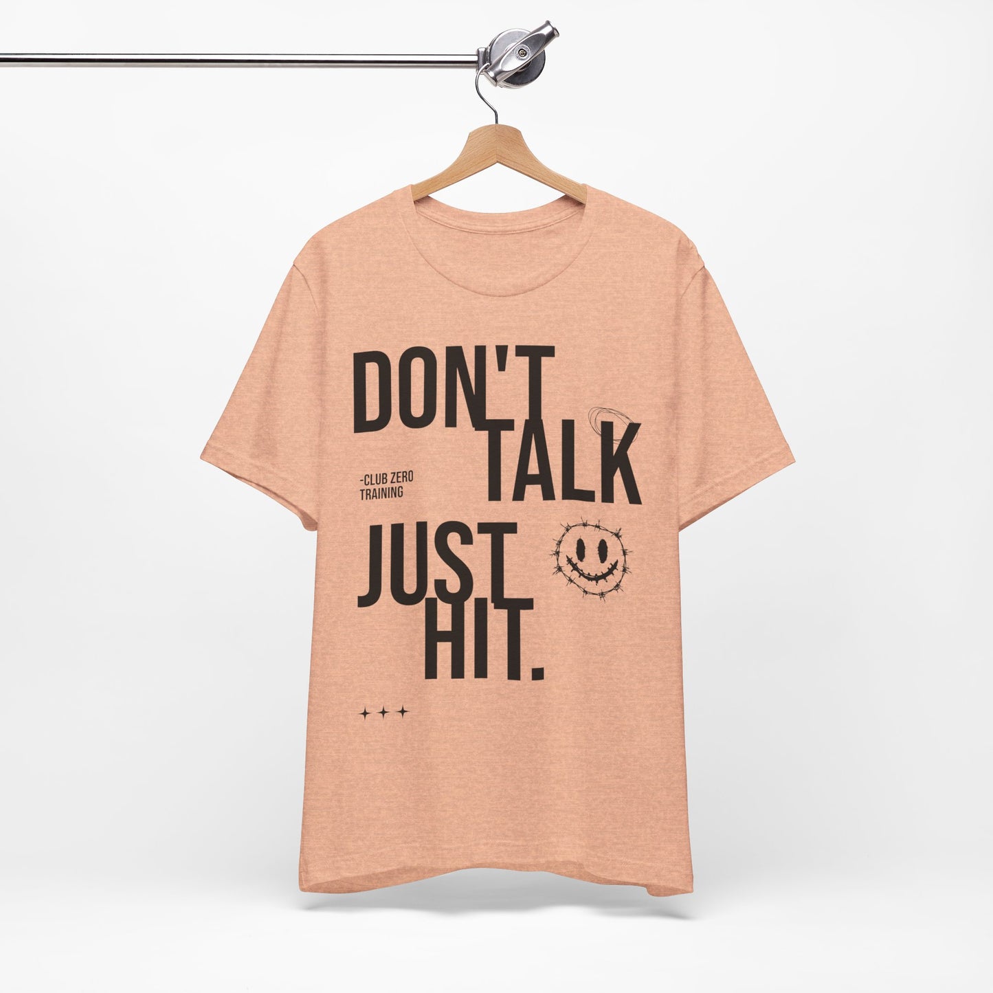 Cheer Tee - Don't Talk Just Hit Cheerleading T-Shirt