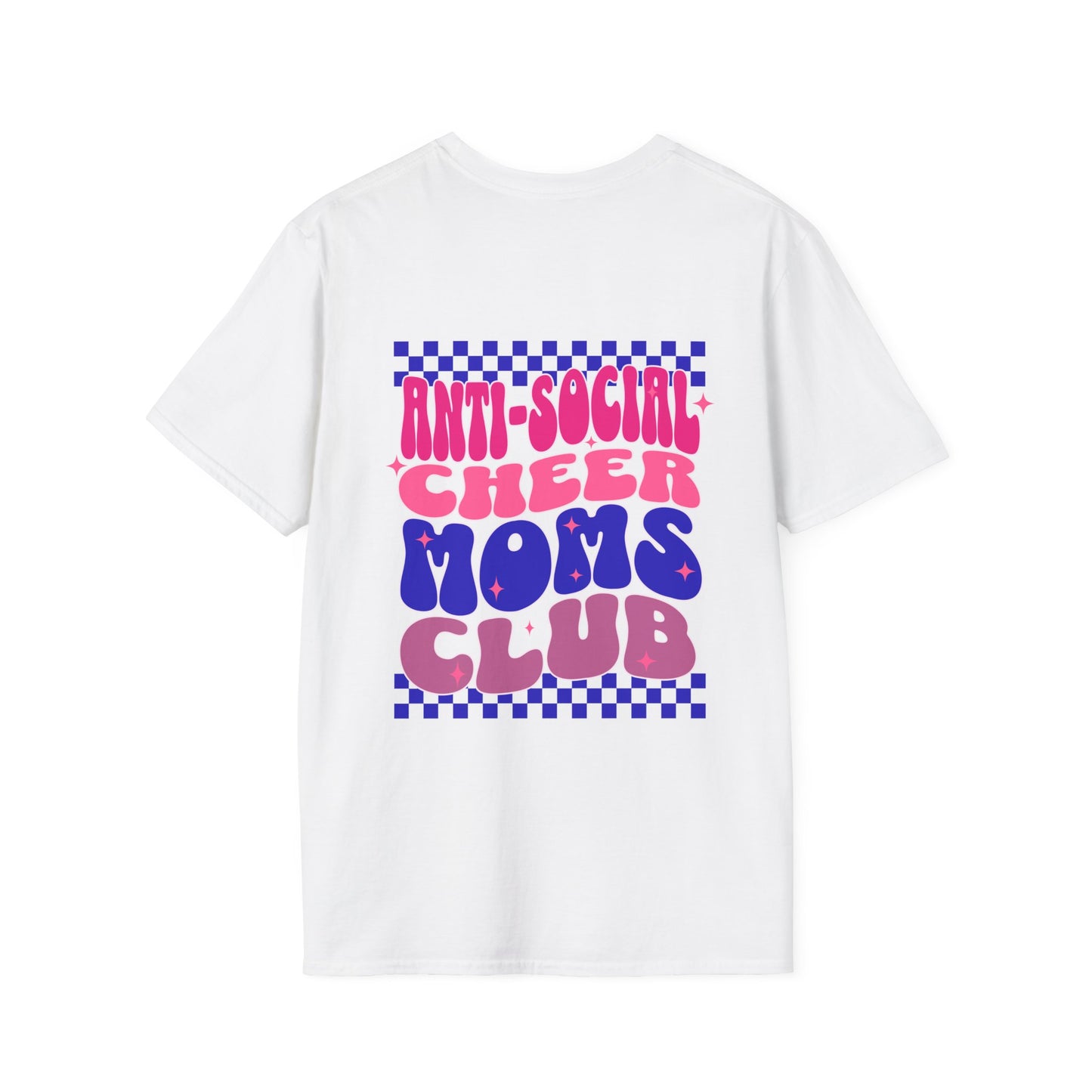 Cheer Mom Tee - Anti-Social Cheer Mom Club Women's T-Shirt