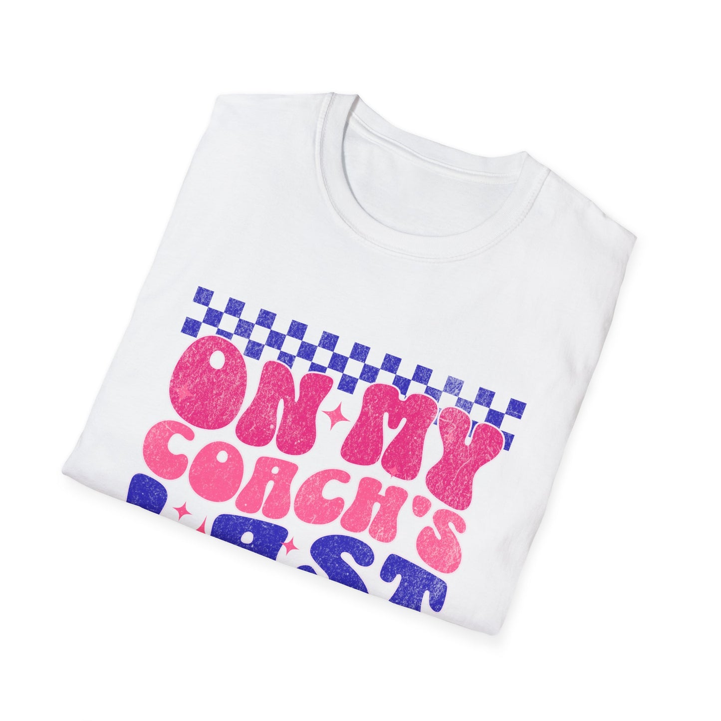 Cheer Tee - On My Coach's Last Nerve T-Shirt