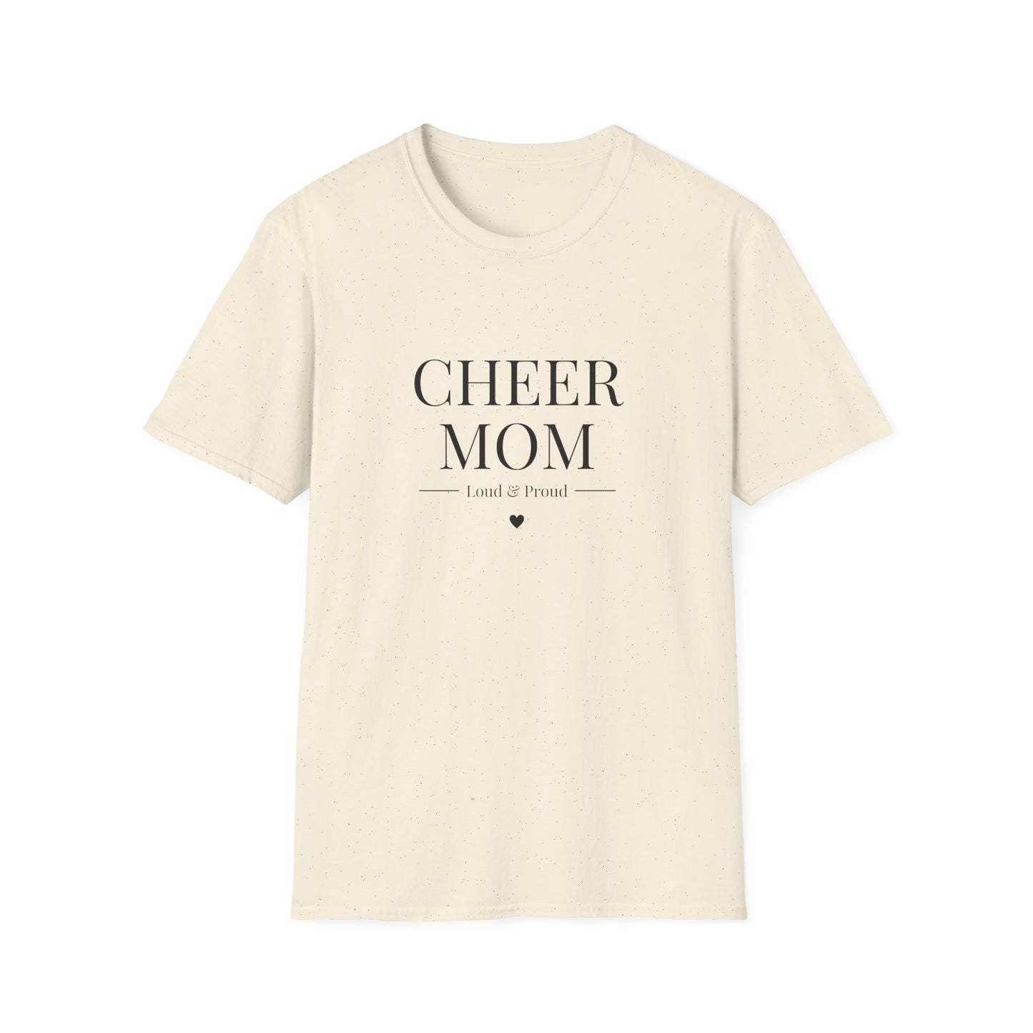 Cheer Mom Tee - Classic Cheerleading Mama T-Shirt