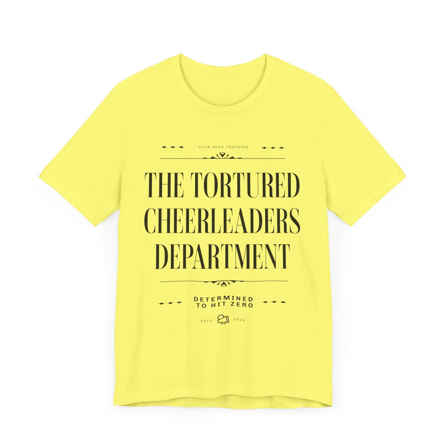 Cheer Tee - The Tortured Cheerleaders Department Cheerleading T-Shirt