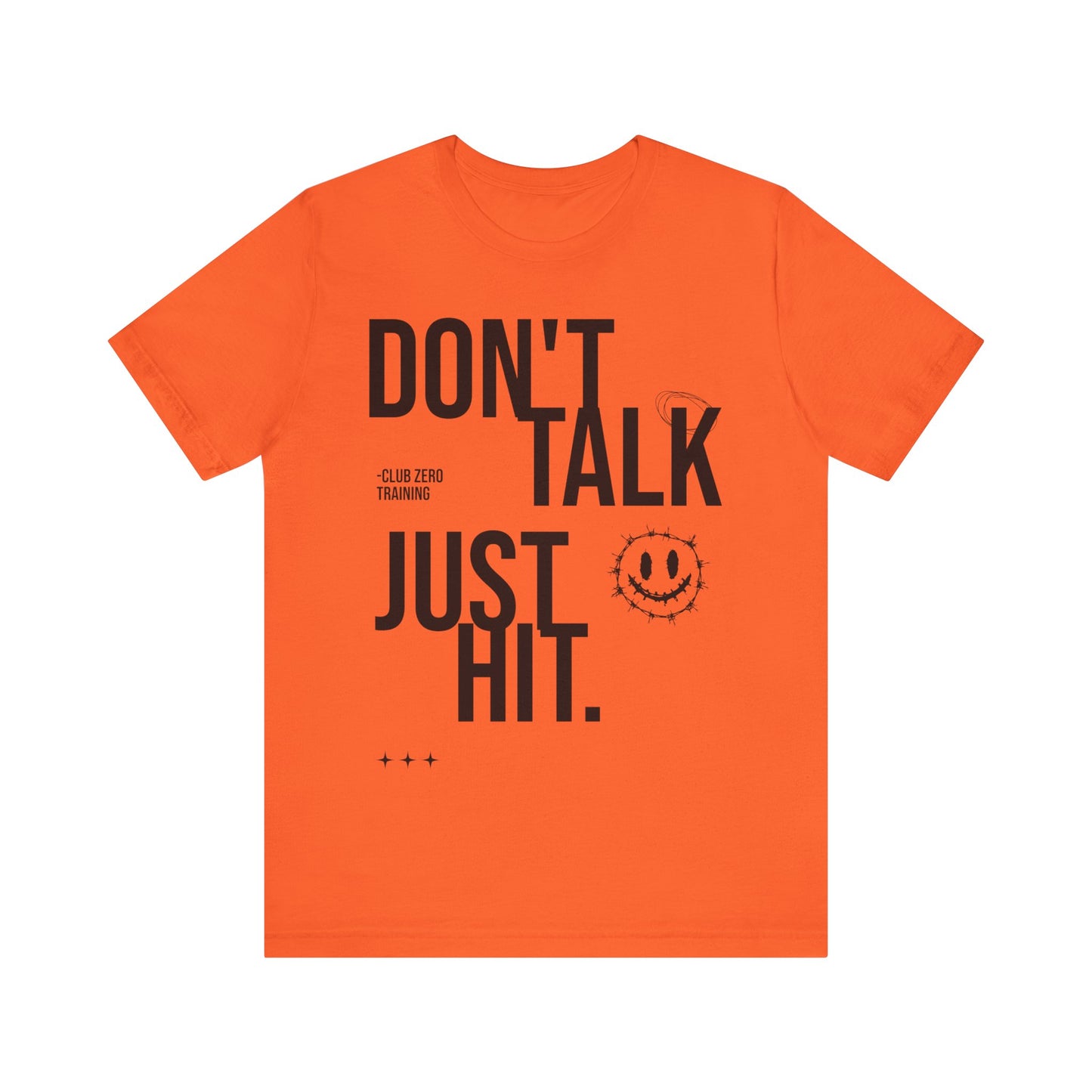 Cheer Tee - Don't Talk Just Hit Cheerleading T-Shirt