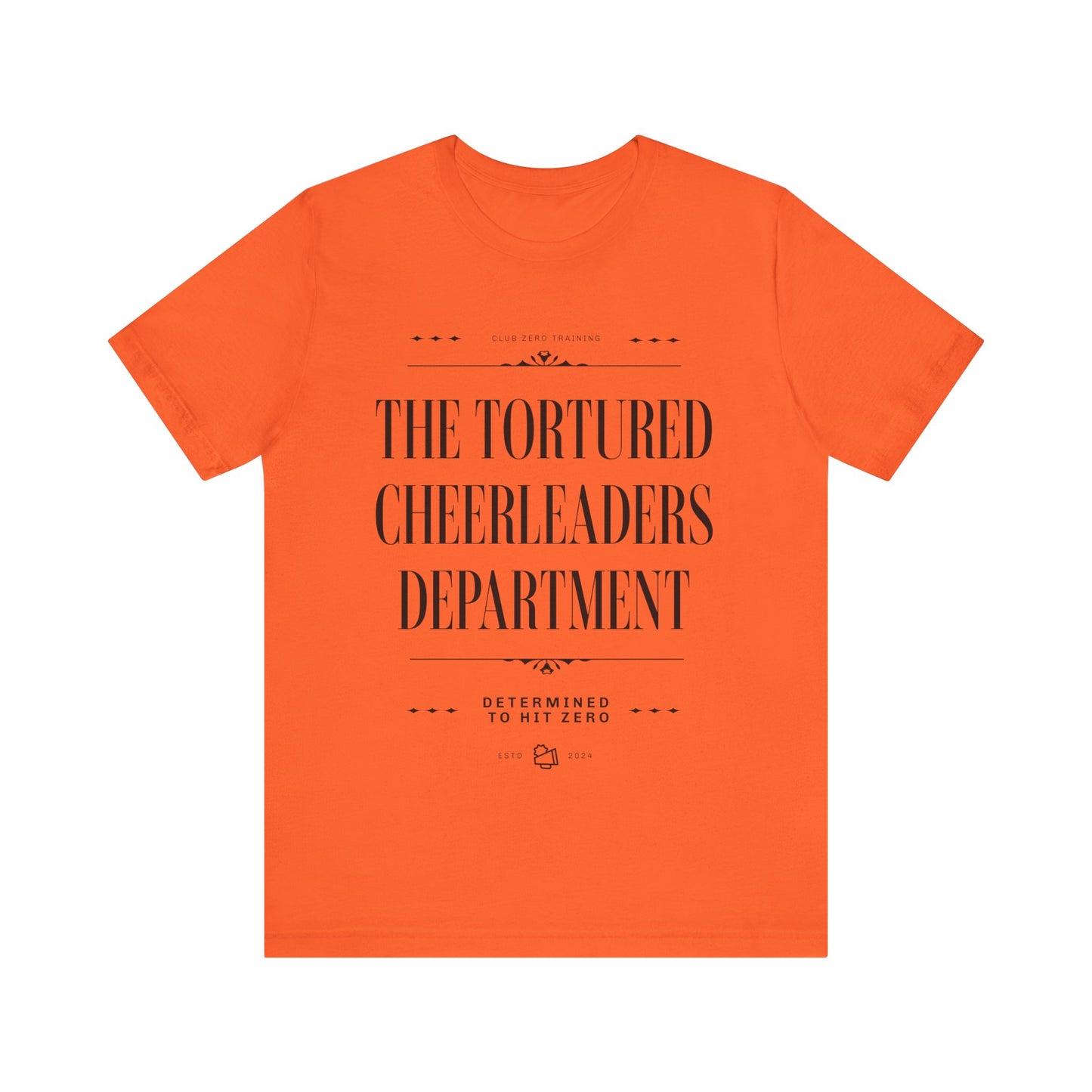 Cheer Tee - The Tortured Cheerleaders Department Cheerleading T-Shirt