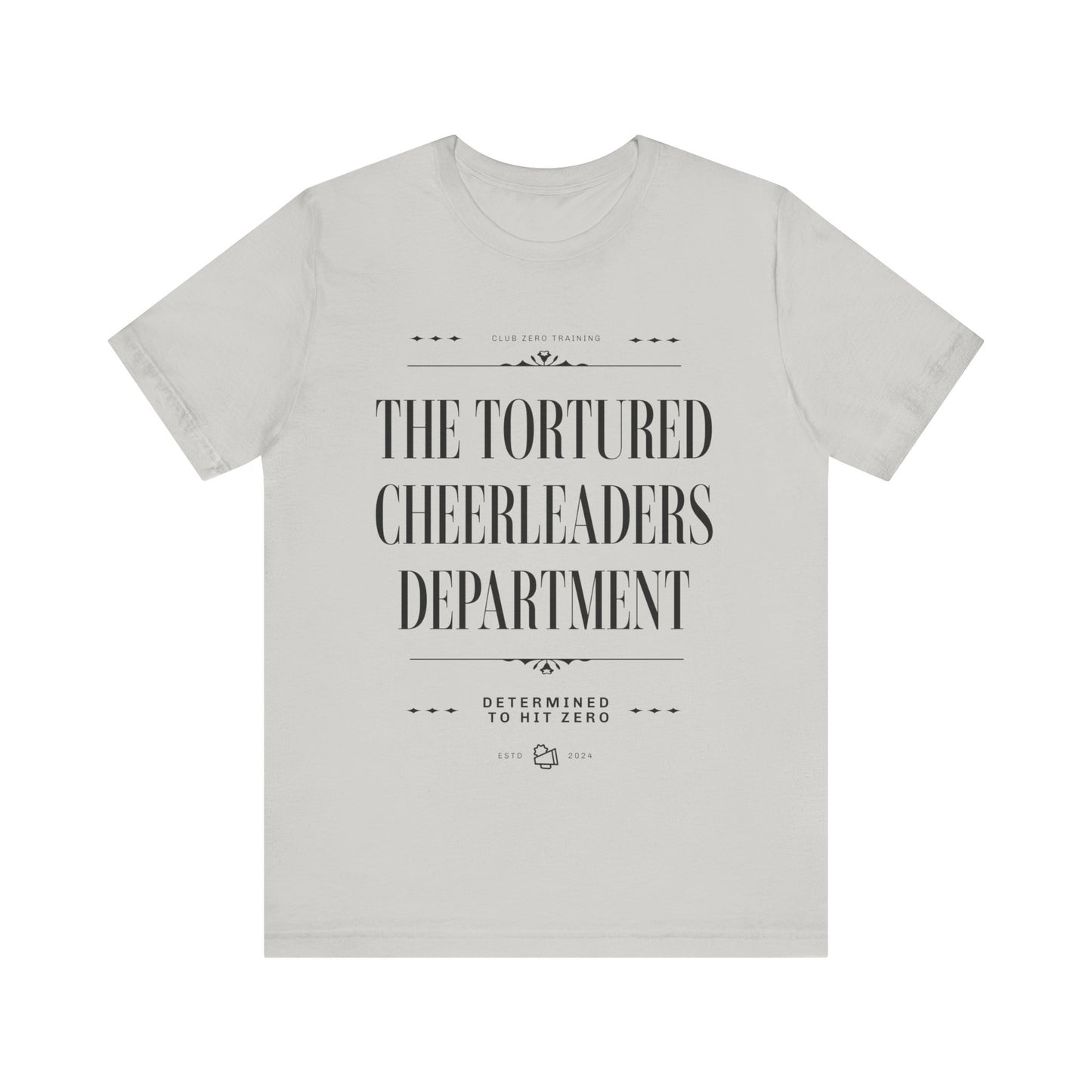 Cheer Tee - The Tortured Cheerleaders Department Cheerleading T-Shirt