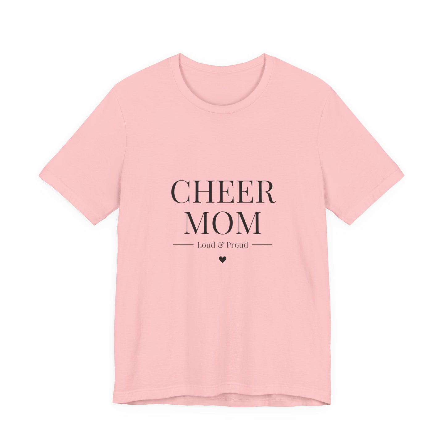 Classic Cheerleading Mama T-Shirt | Cheer Mom Gift | Cheerleading Mom Tee