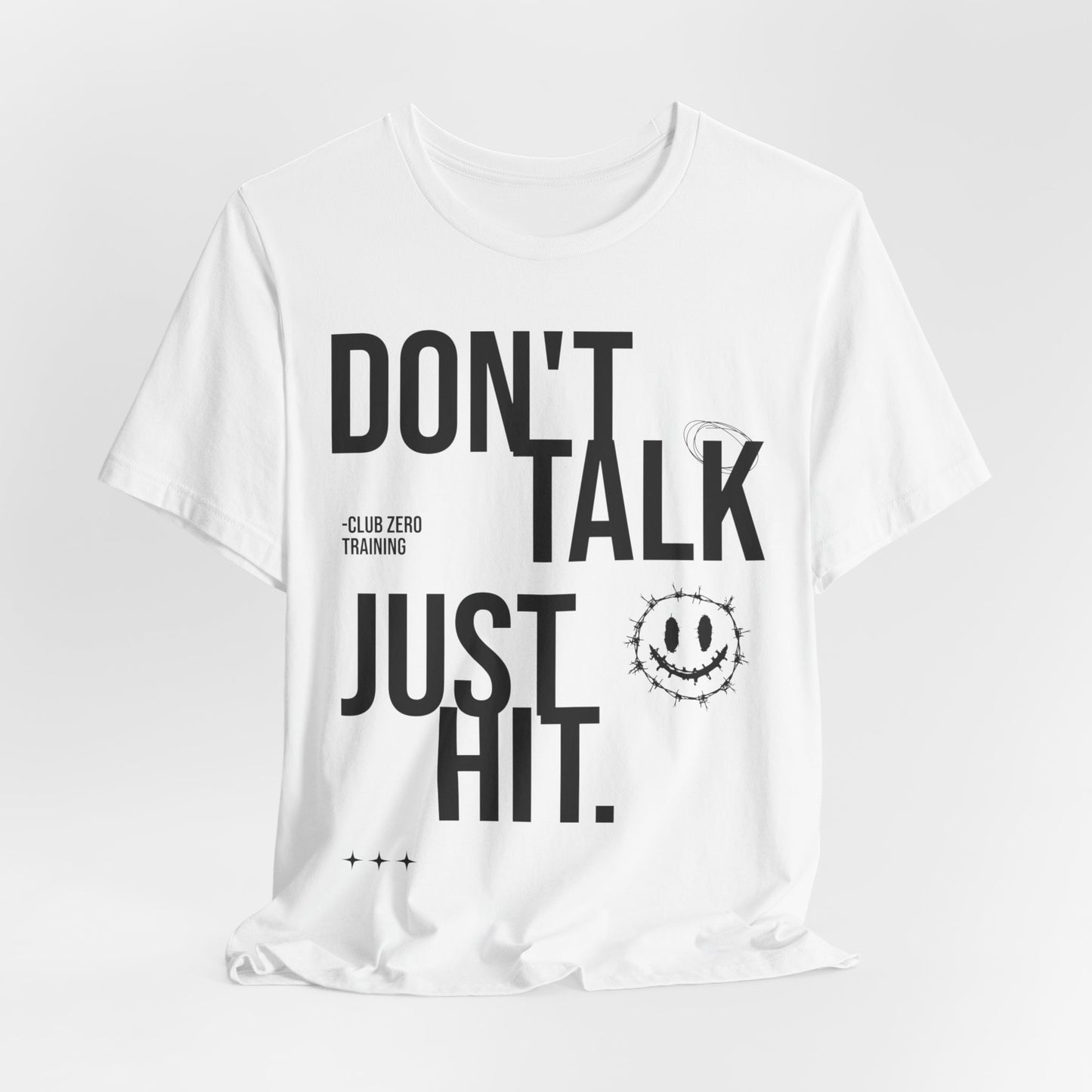 Cheer Tee - Don't Talk Just Hit Cheerleading T-Shirt