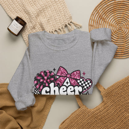 Cheer Mama Glitter Crewneck Sweatshirt