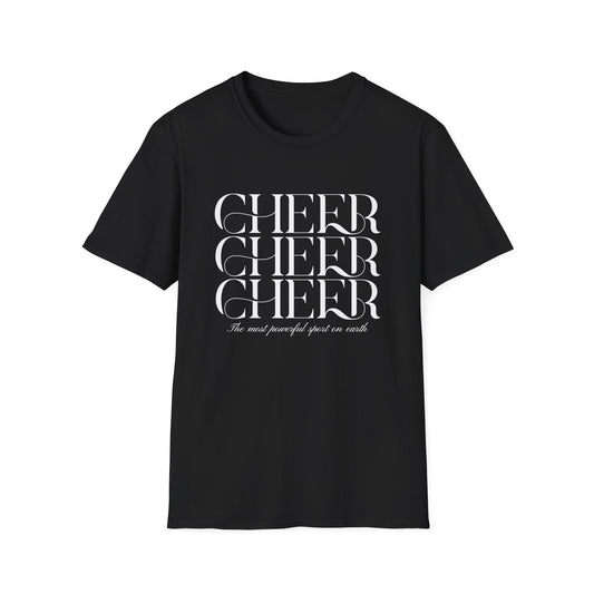 Cheer Tee - The Most Powerful Sport On Earth Cheerleading T-Shirt