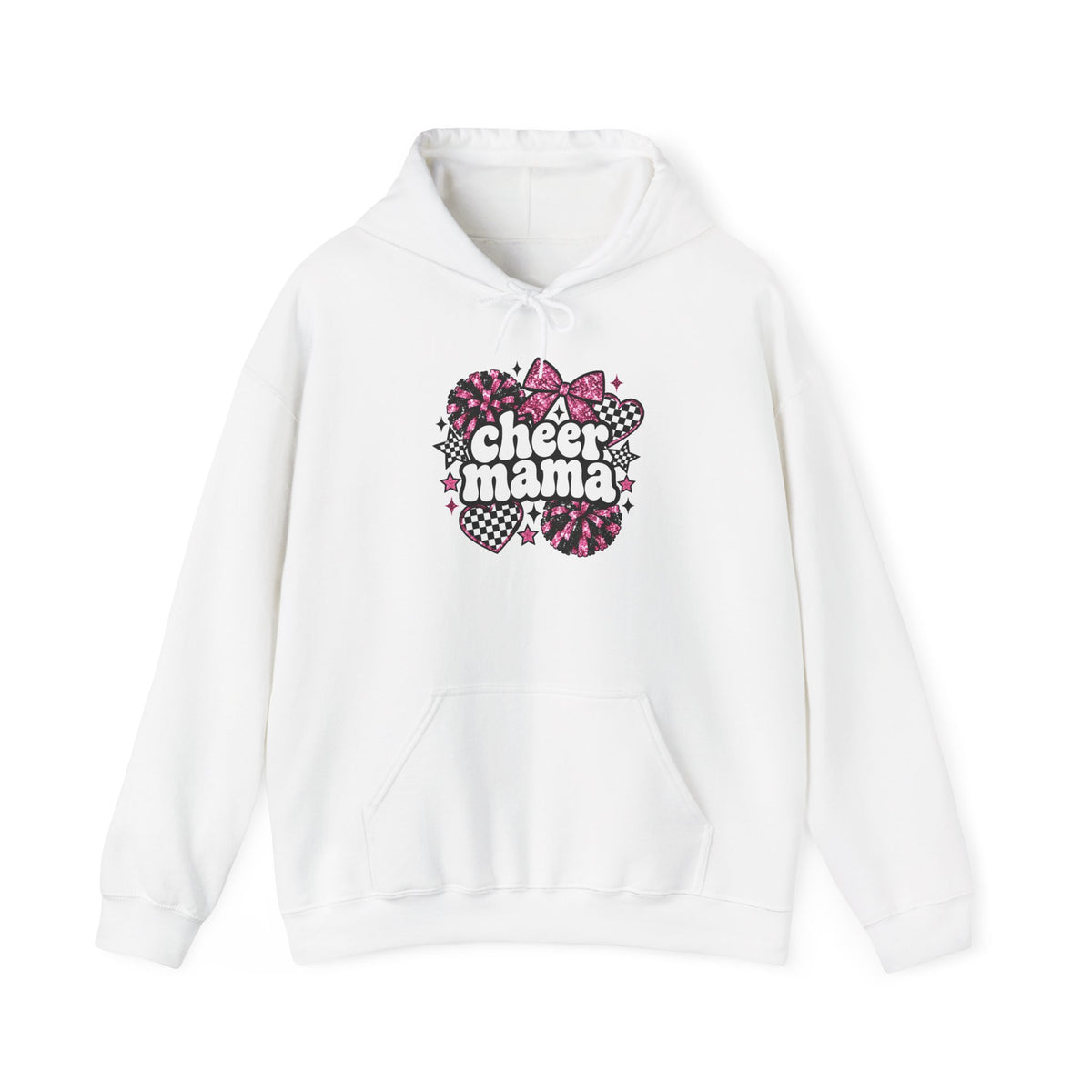 Cheer Mama Glitter Hoodie