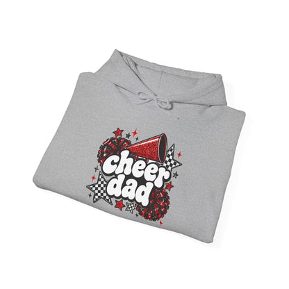 Cheer Dad Glitter Hoodie