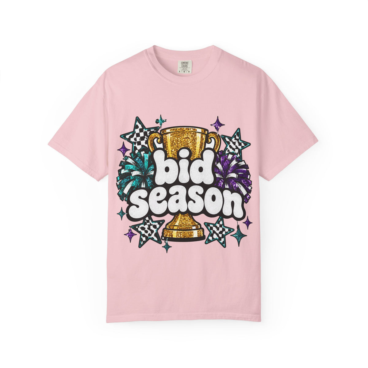 Bid Season Glitter Tee | Comfort Colors