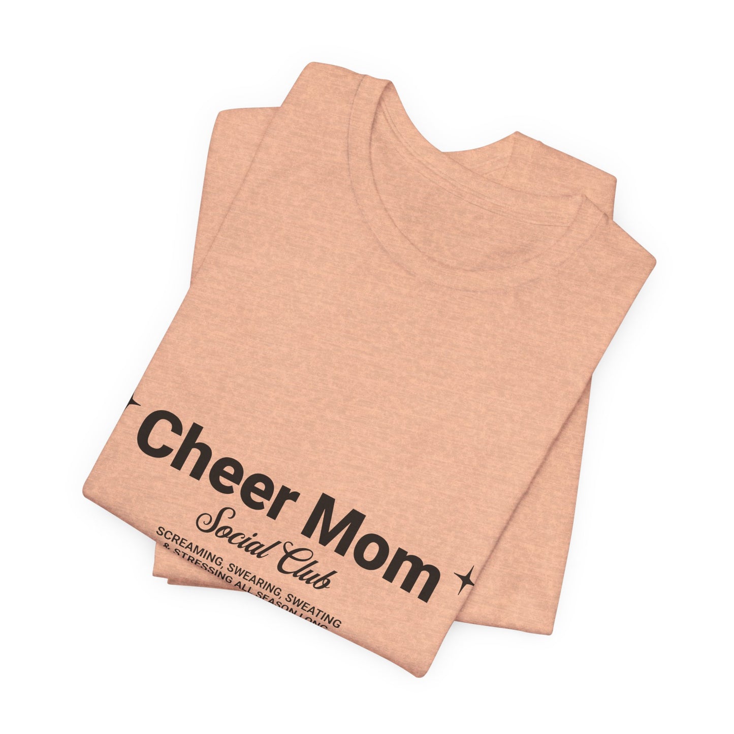 Cheer Mom Social Club T-Shirt | Cheerleading Mom Gift | Competition Tee