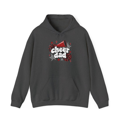 Cheer Dad Glitter Hoodie