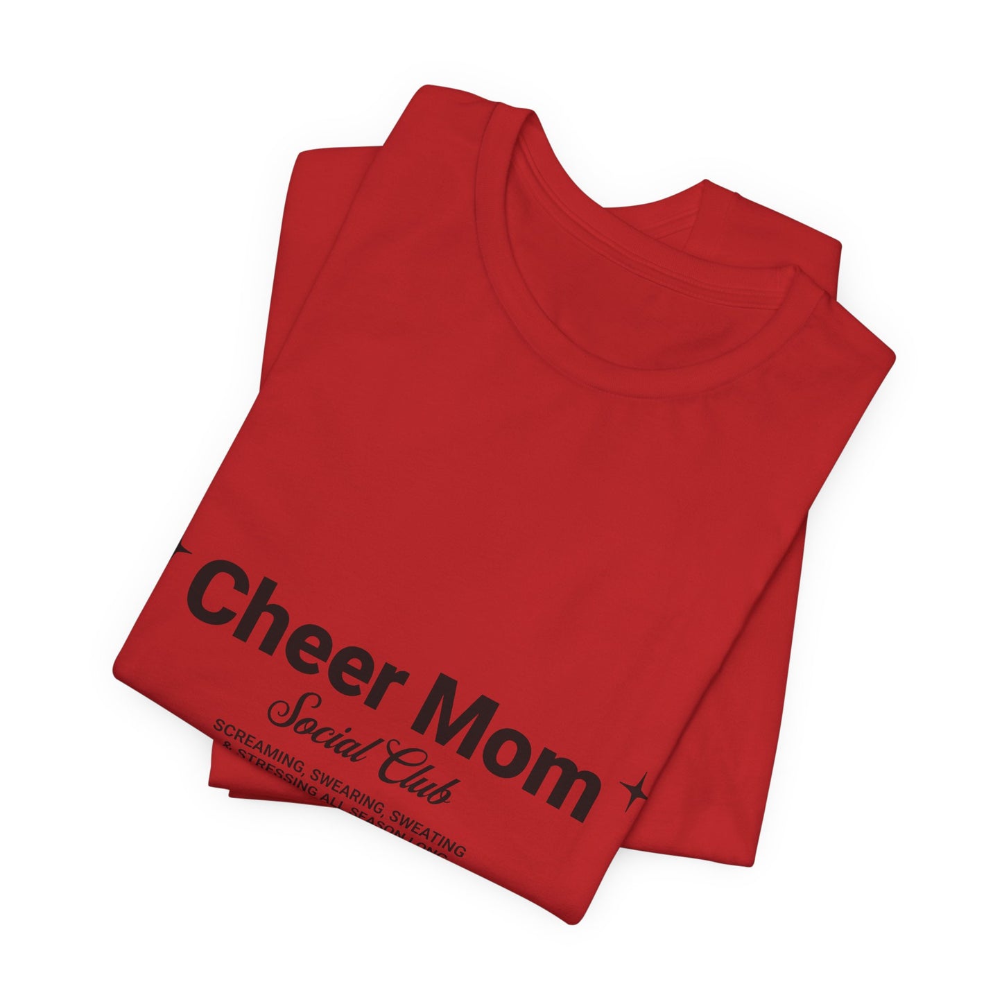 Cheer Mom Social Club T-Shirt | Cheerleading Mom Gift | Competition Tee