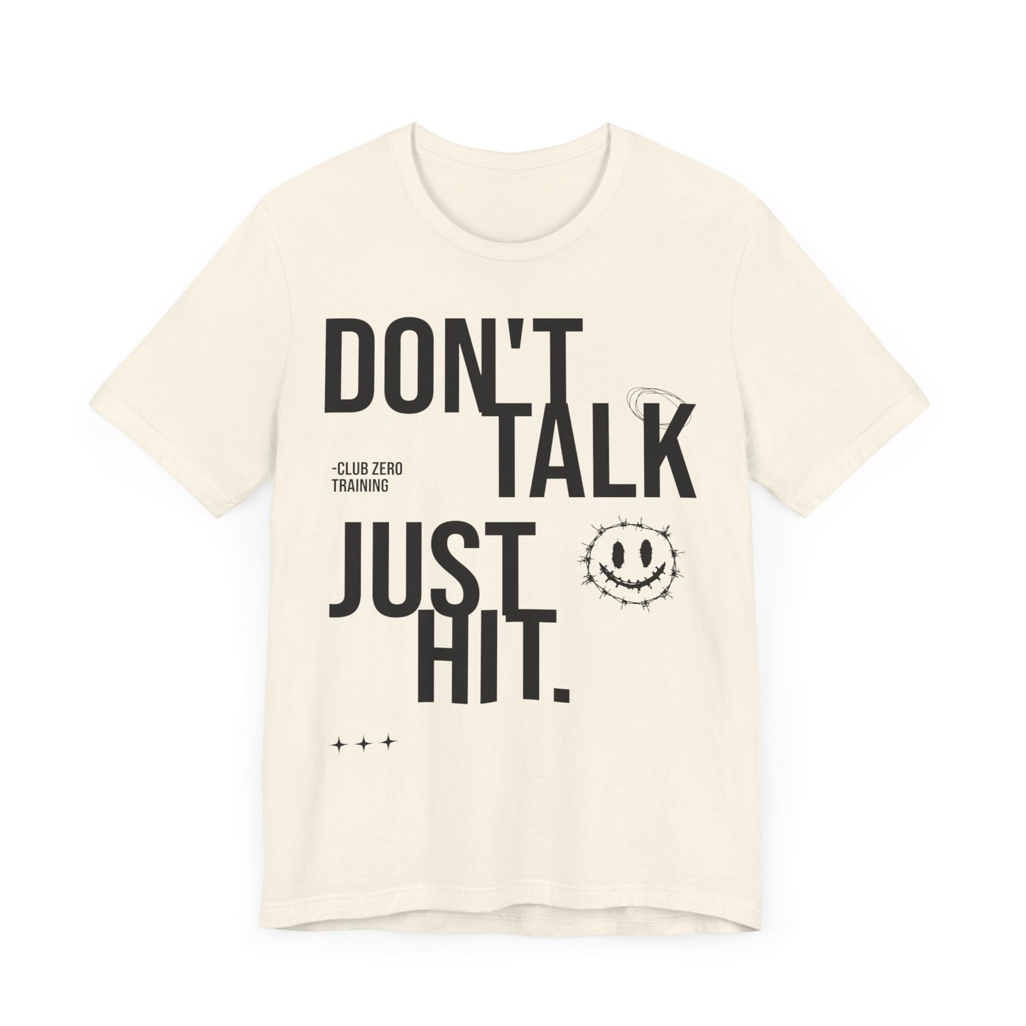 Cheer Tee - Don't Talk Just Hit Cheerleading T-Shirt