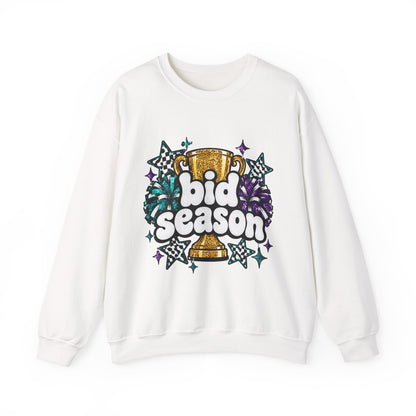 Bid Season Glitter Crewneck Sweatshirt
