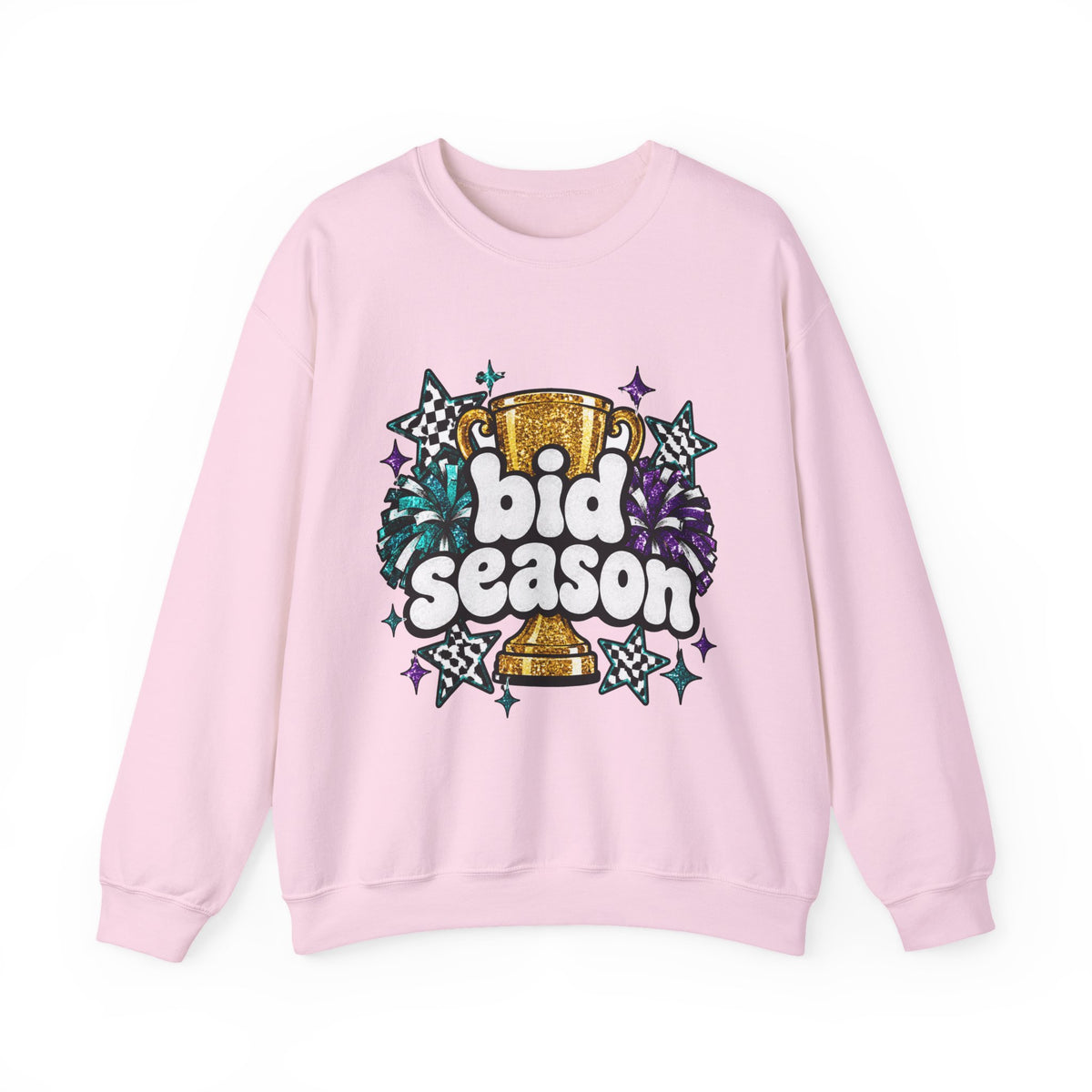 Bid Season Glitter Crewneck Sweatshirt