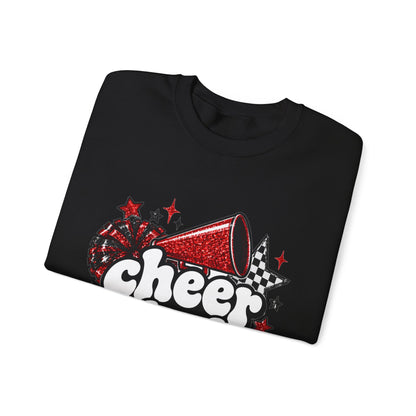 Cheer Dad Glitter Crewneck Sweatshirt