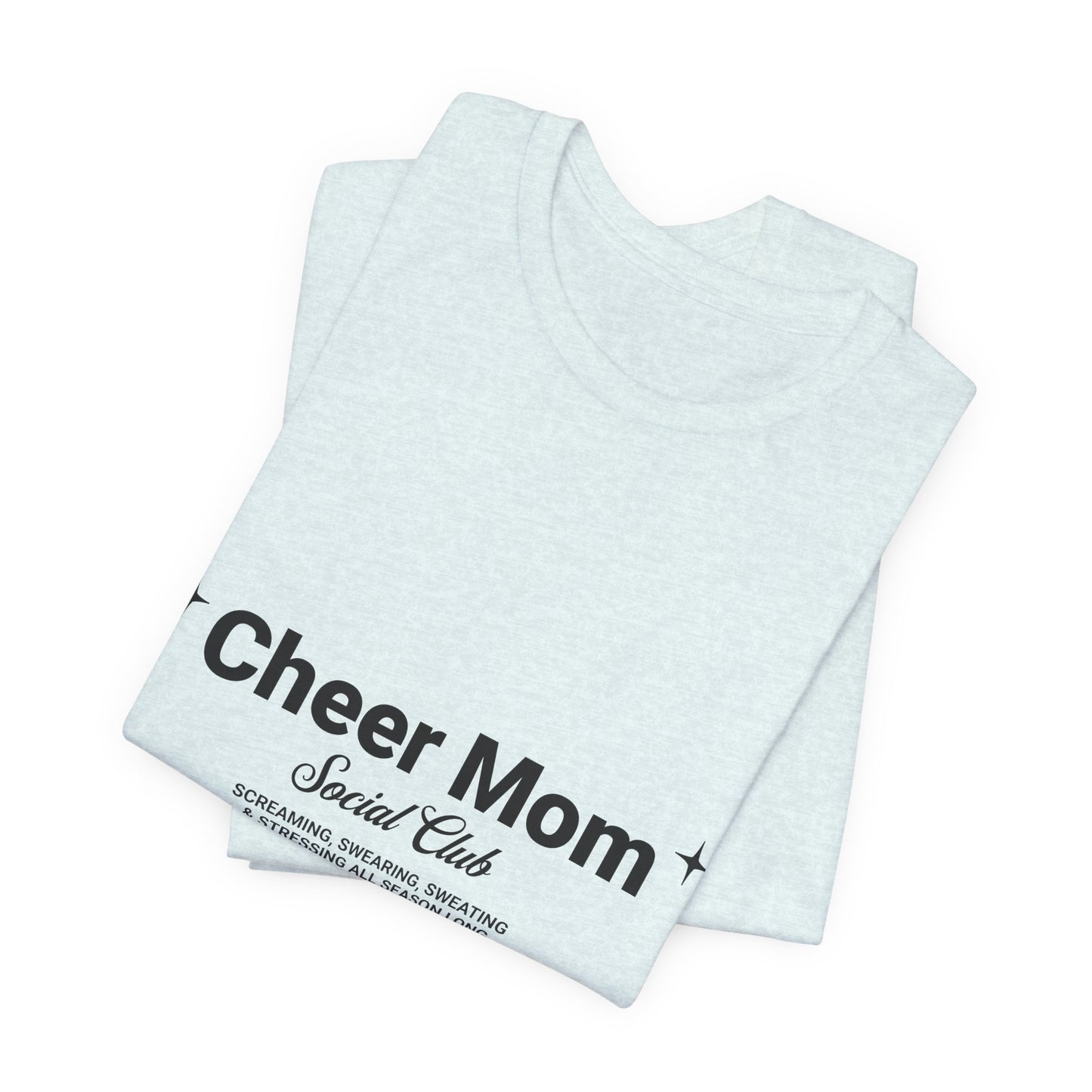 Cheer Mom Social Club T-Shirt | Cheerleading Mom Gift | Competition Tee