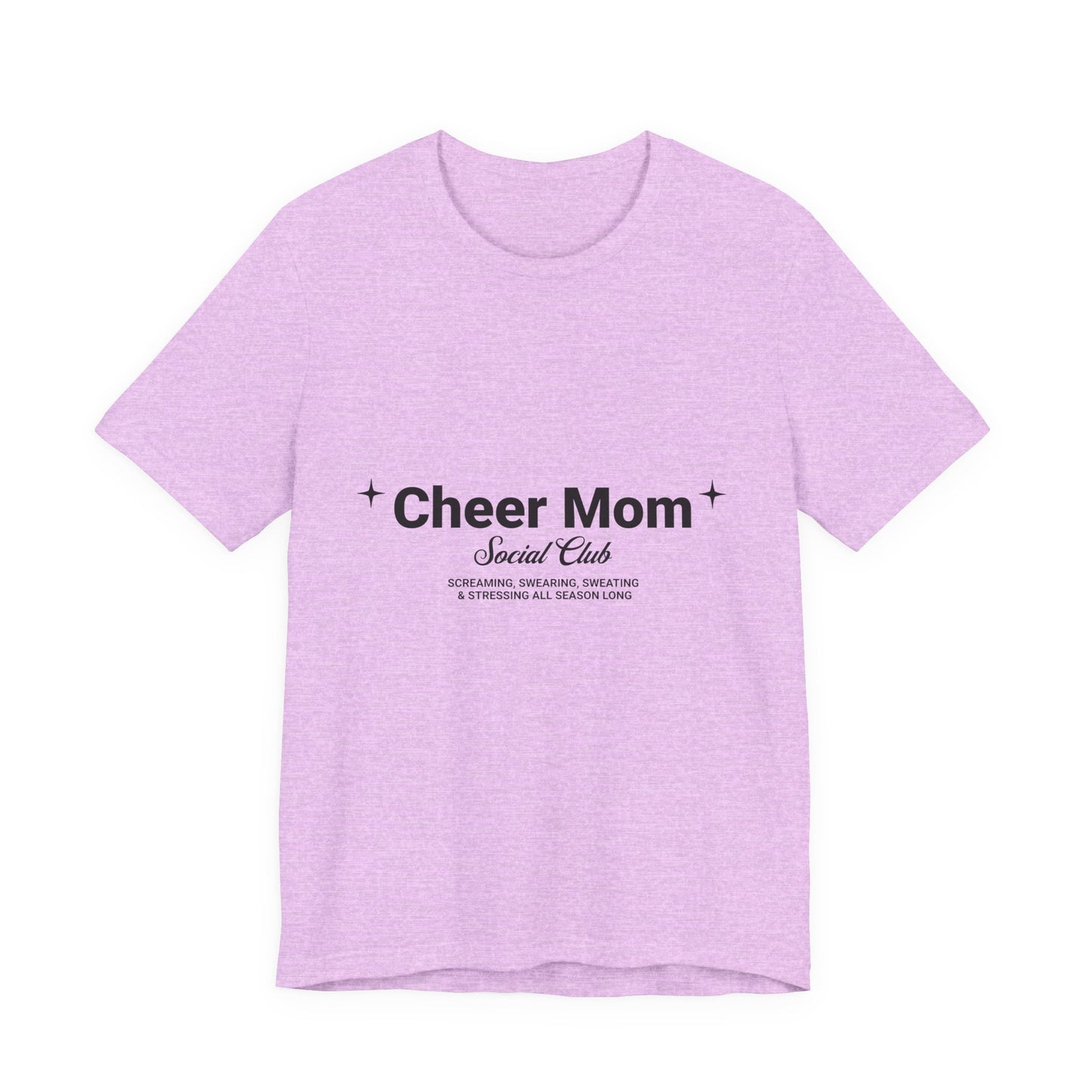 Cheer Mom Social Club T-Shirt | Cheerleading Mom Gift | Competition Tee