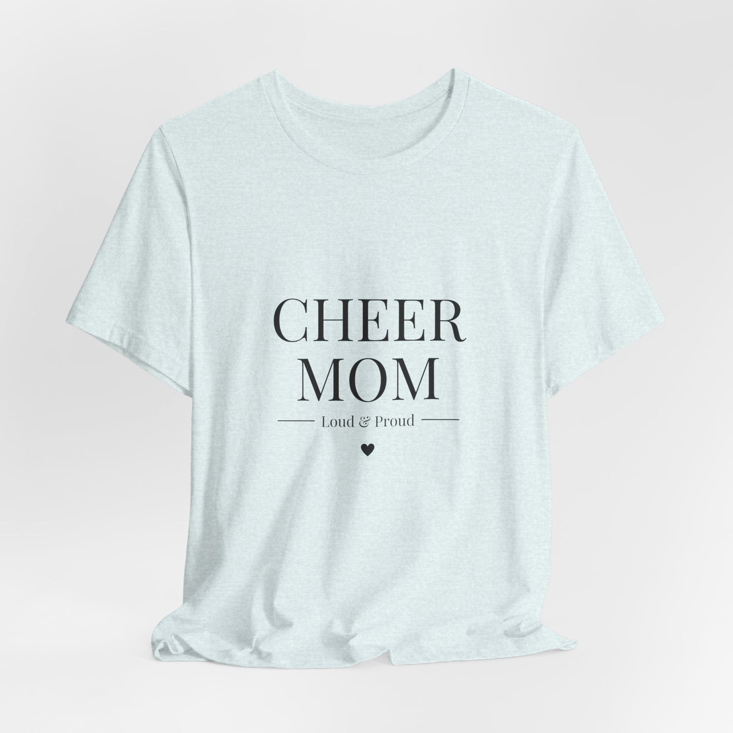 Classic Cheerleading Mama T-Shirt | Cheer Mom Gift | Cheerleading Mom Tee