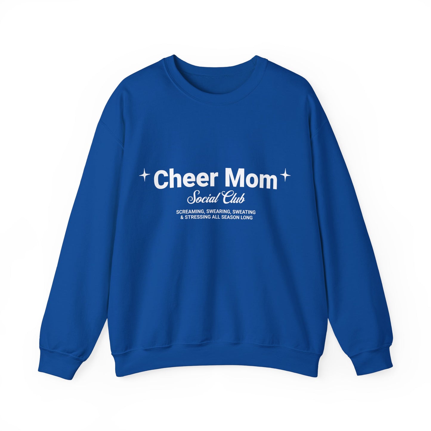 Cheer Mom Sweatshirt - Social Mom Club Crewneck For Women