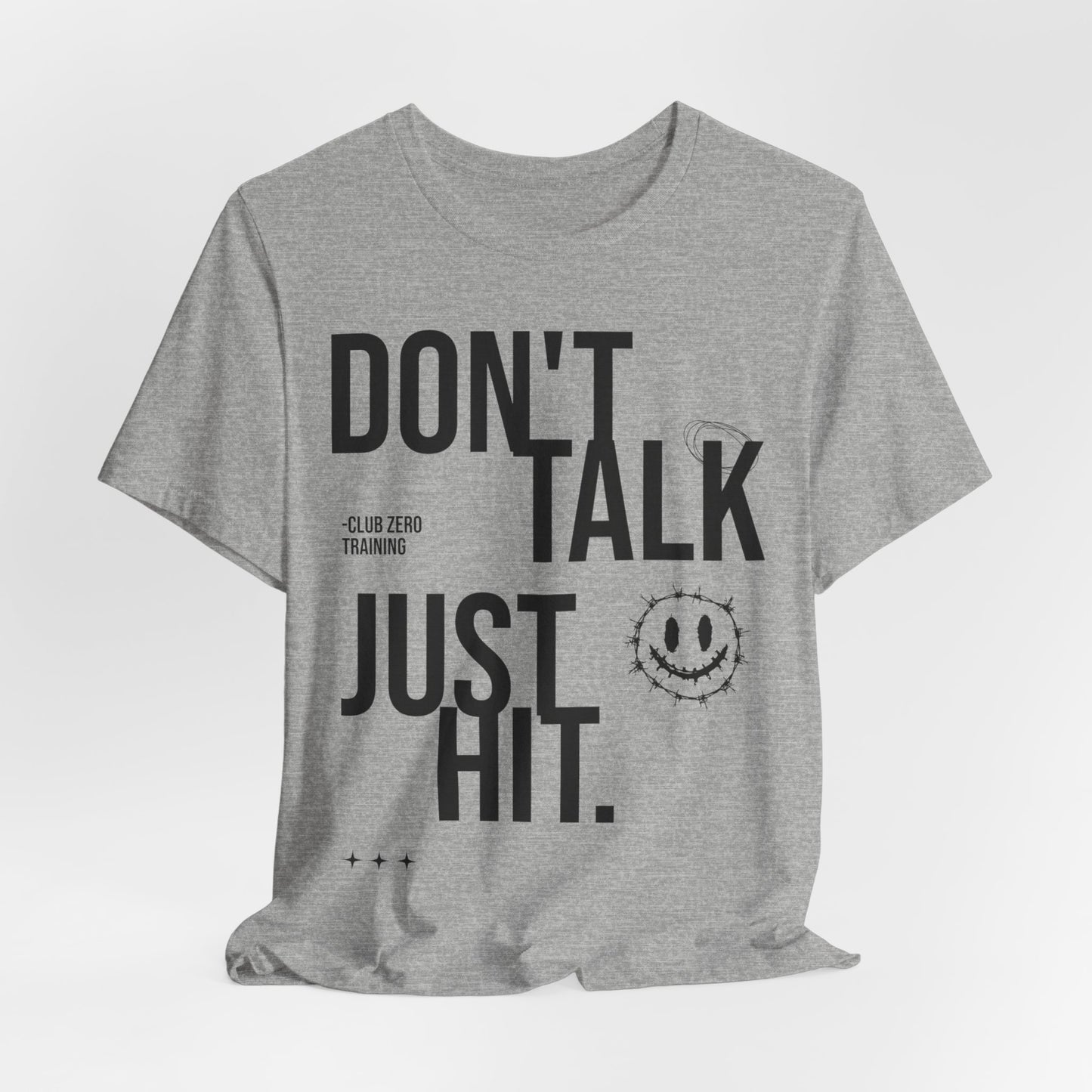 Cheer Tee - Don't Talk Just Hit Cheerleading T-Shirt