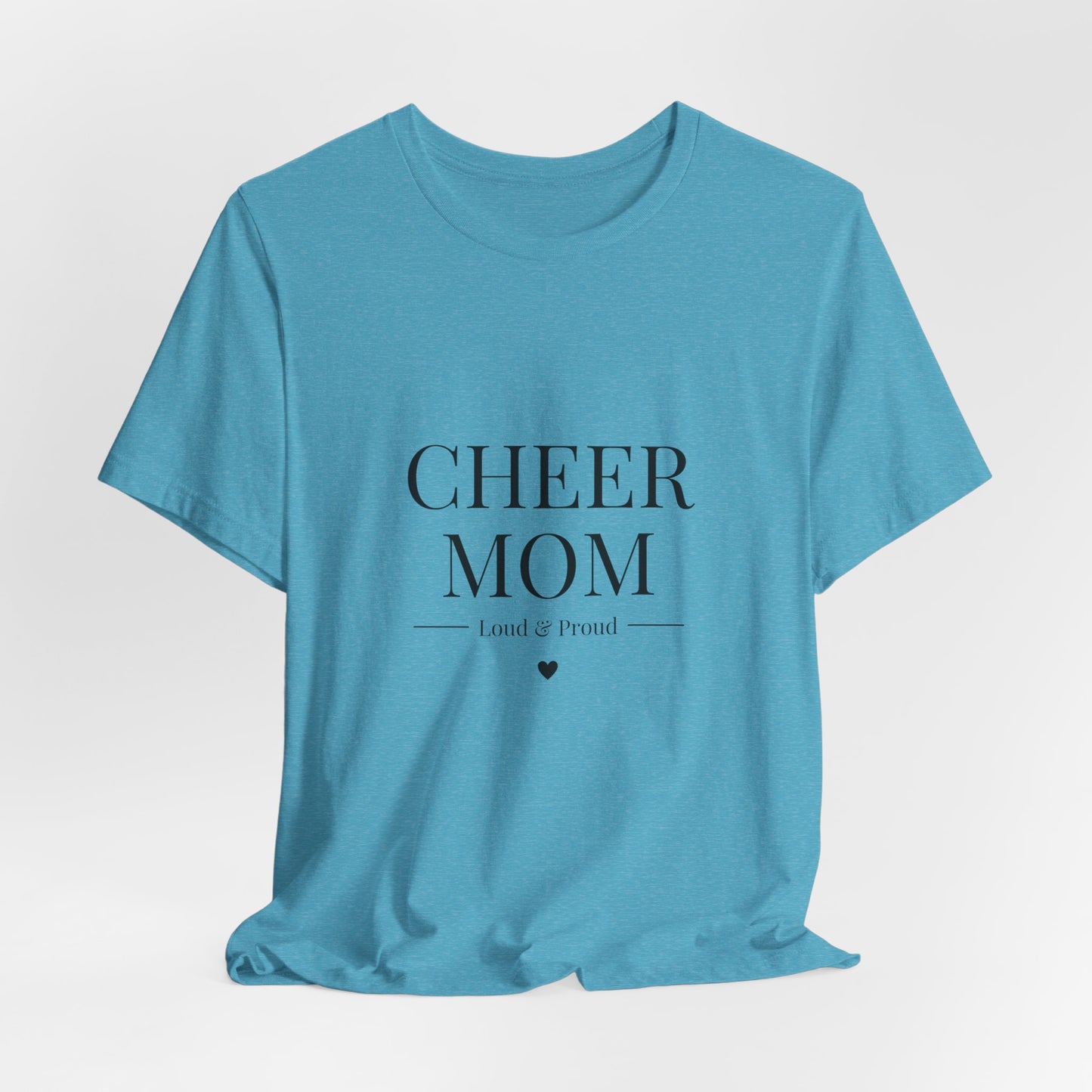 Classic Cheerleading Mama T-Shirt | Cheer Mom Gift | Cheerleading Mom Tee