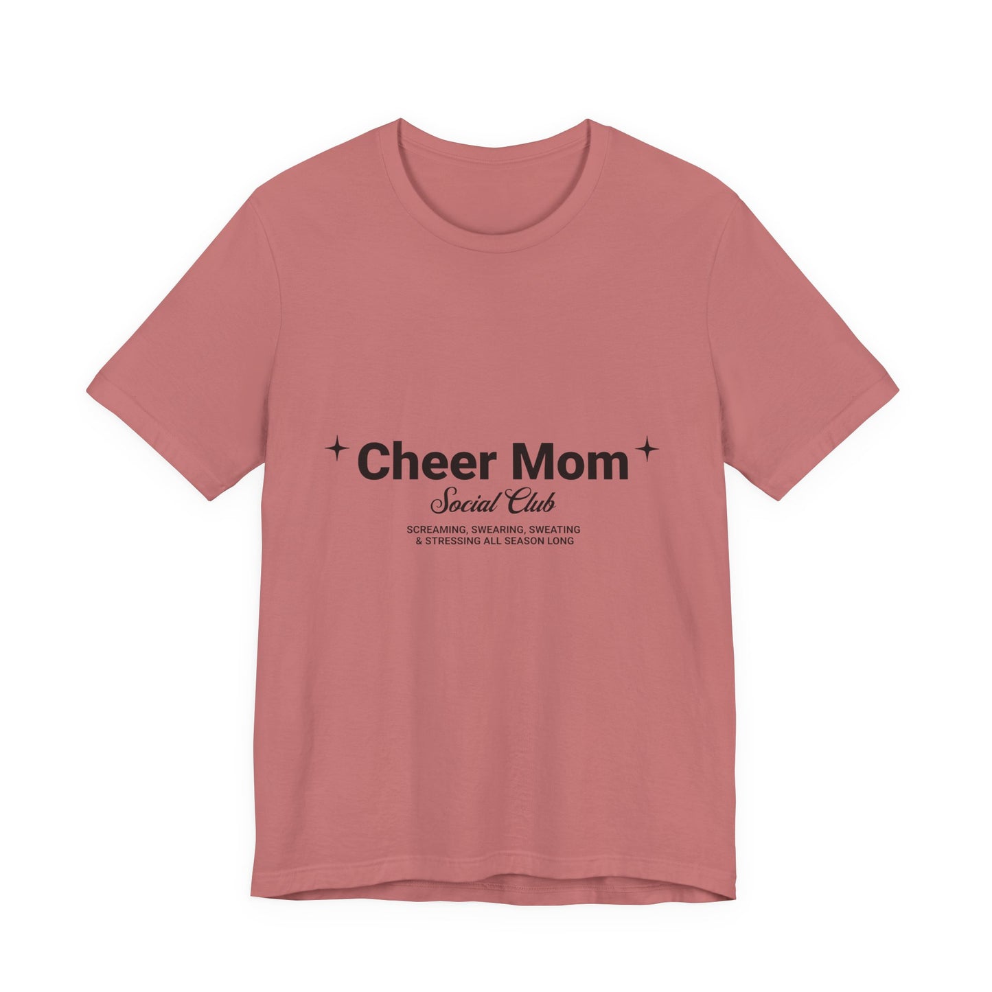 Cheer Mom Social Club T-Shirt | Cheerleading Mom Gift | Competition Tee
