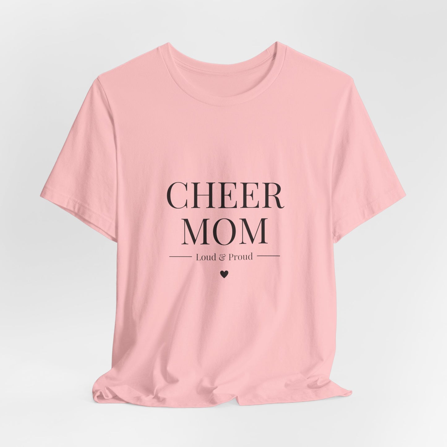 Classic Cheerleading Mama T-Shirt | Cheer Mom Gift | Cheerleading Mom Tee
