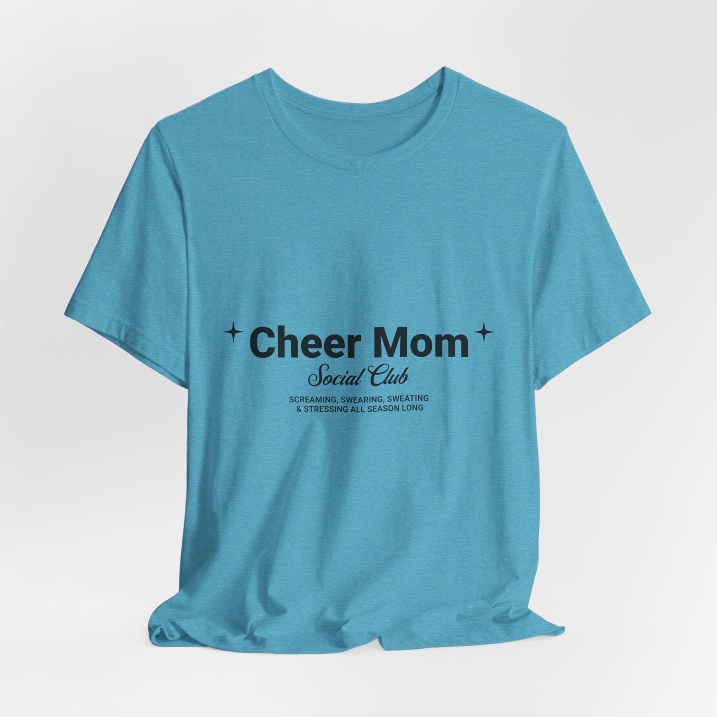 Cheer Mom Social Club T-Shirt | Cheerleading Mom Gift | Competition Tee