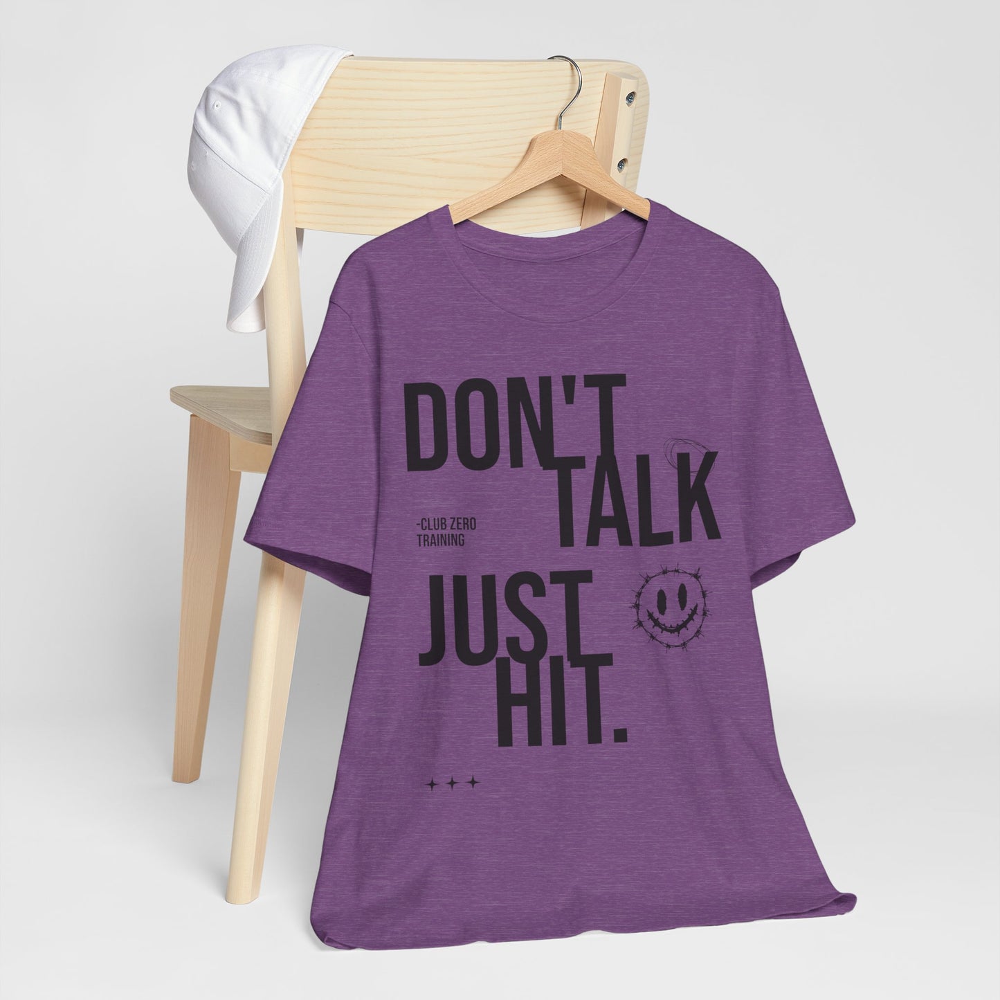 Cheer Tee - Don't Talk Just Hit Cheerleading T-Shirt