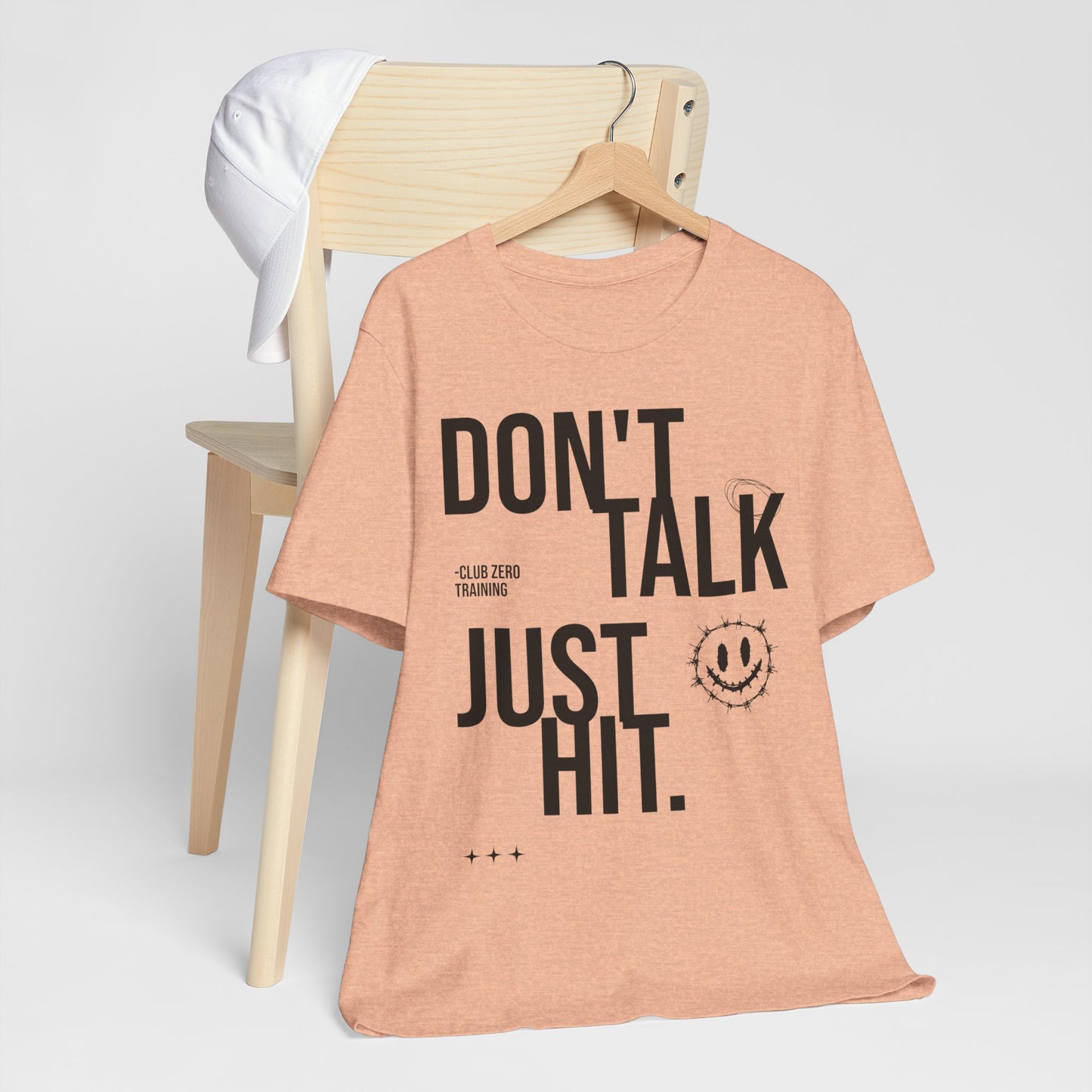 Cheer Tee - Don't Talk Just Hit Cheerleading T-Shirt