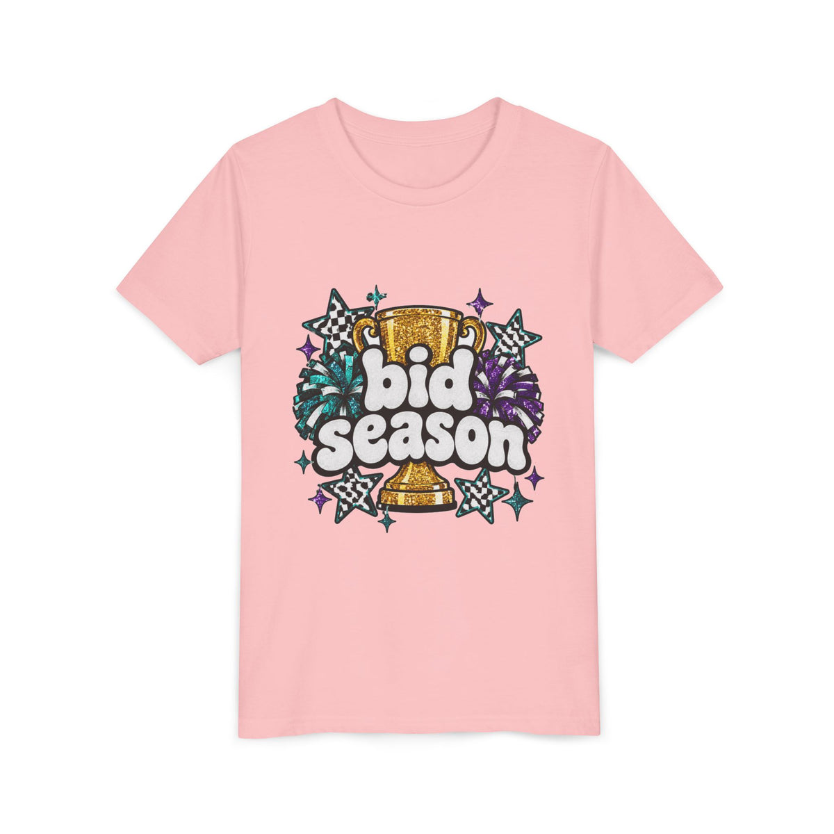 Bid Season Glitter Youth Tee