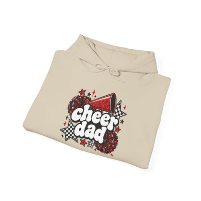 Cheer Dad Glitter Hoodie