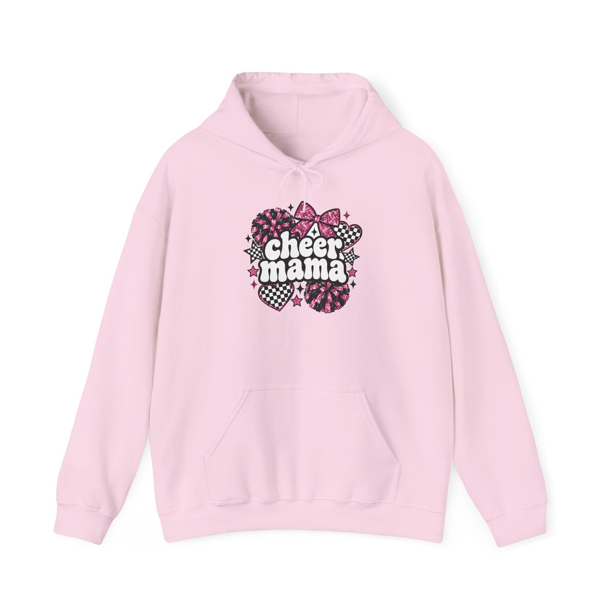 Cheer Mama Glitter Hoodie